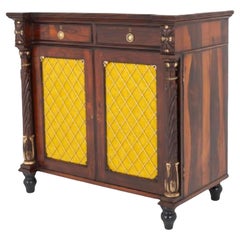 Antique Period William IV Side Cabinet Chest 19th Century