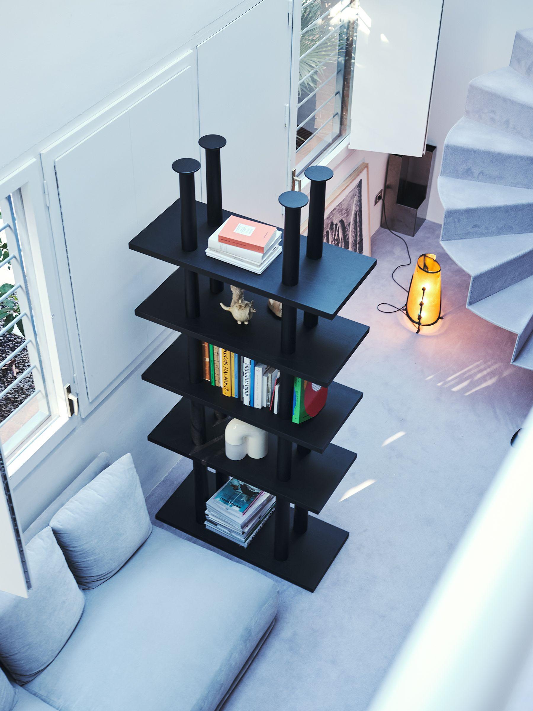 Peristylo Wood Wood Set of Three Shelves par Oscar Tusquets pour Bd Barcelona en vente 4