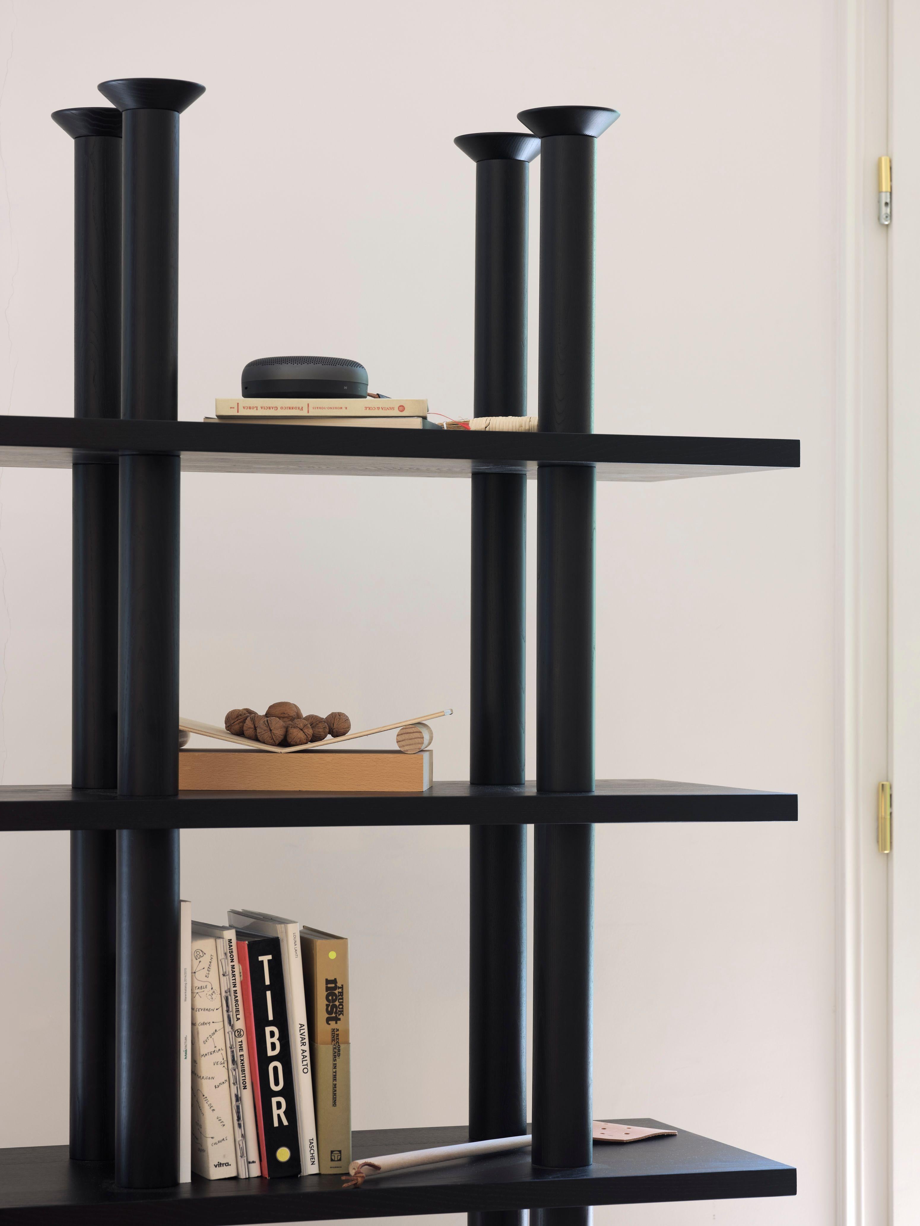 Peristylo Wood Wood Set of Three Shelves par Oscar Tusquets pour Bd Barcelona en vente 2