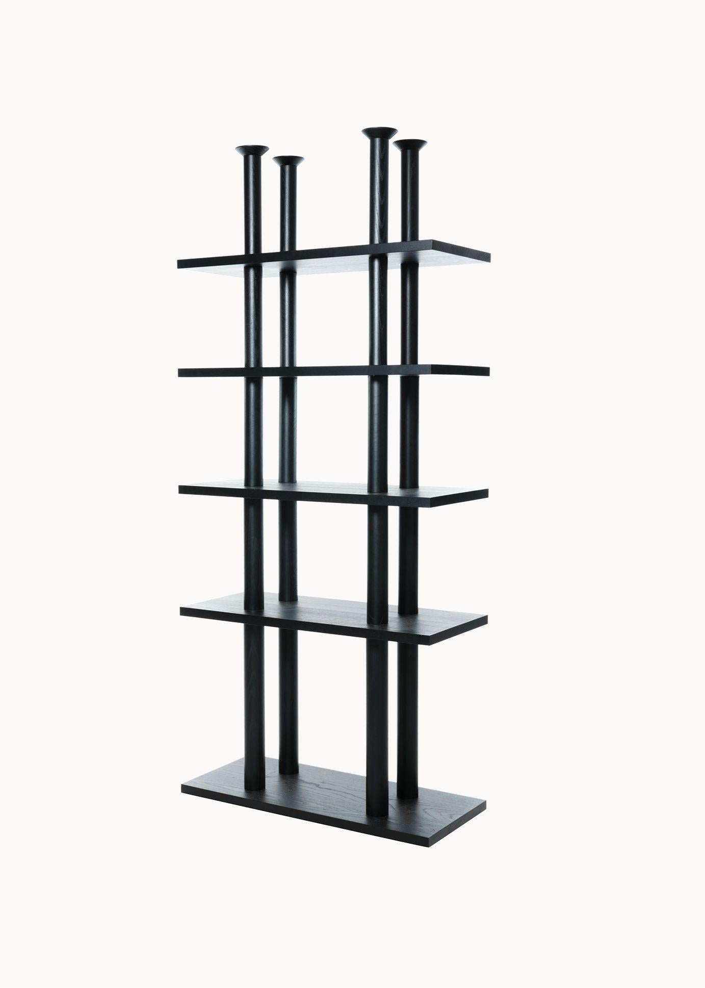 Peristylo Black Wood Shelve by Oscar Tusquets for Bd Barcelona

Inspired by his 1994 design Columnata, a name that comes from his continuous reference to the column in his work, Oscar Tusquets brings us the New Peristylo shelf.


DETAILS

A simple