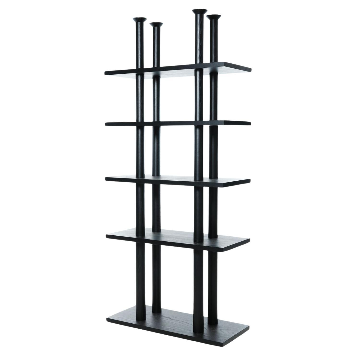 Peristylo Black Wood Shelve by Oscar Tusquets for Bd Barcelona