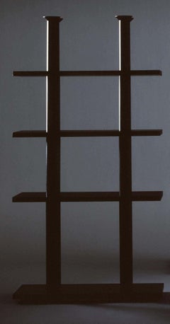 Peristylo Black Wood Three Shelves by Oscar Tusquets for Bd Barcelona