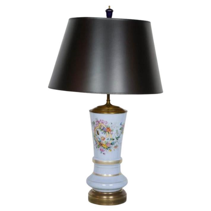 Periwinkle Bristol Table Lamp For Sale