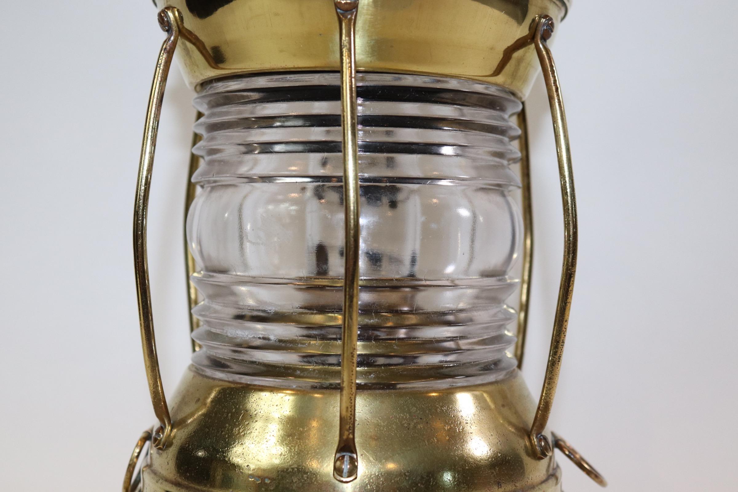 Perko 8 Day Brass Anchor Lantern 1