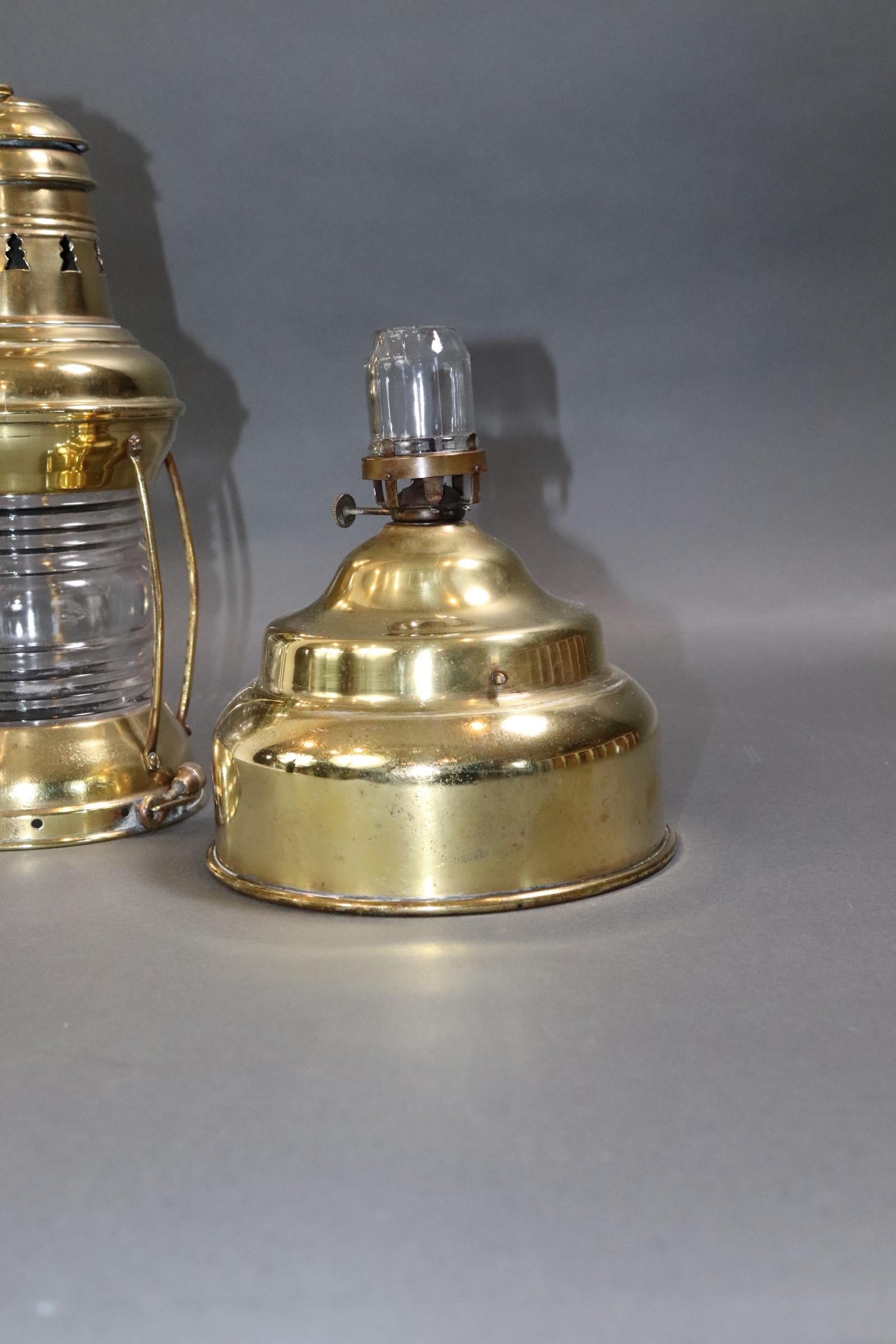 Perko 8 Day Brass Anchor Lantern 2