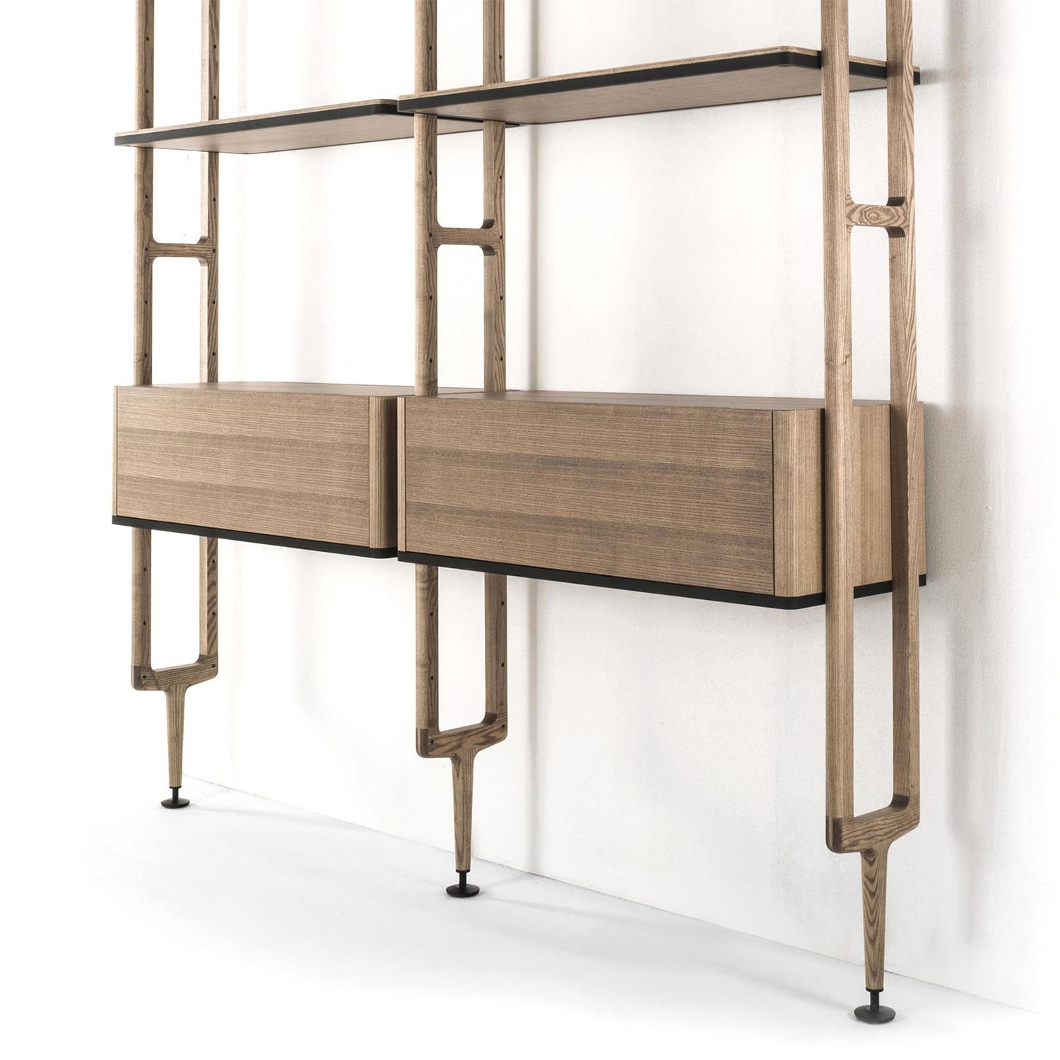 Hand-Crafted Perla Bookcase For Sale