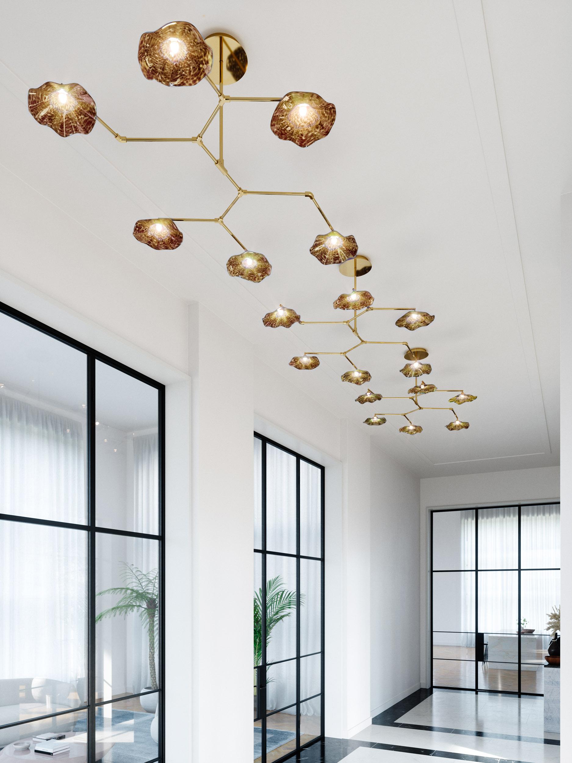 Perla Chandelier - Earth In New Condition For Sale In London, GB