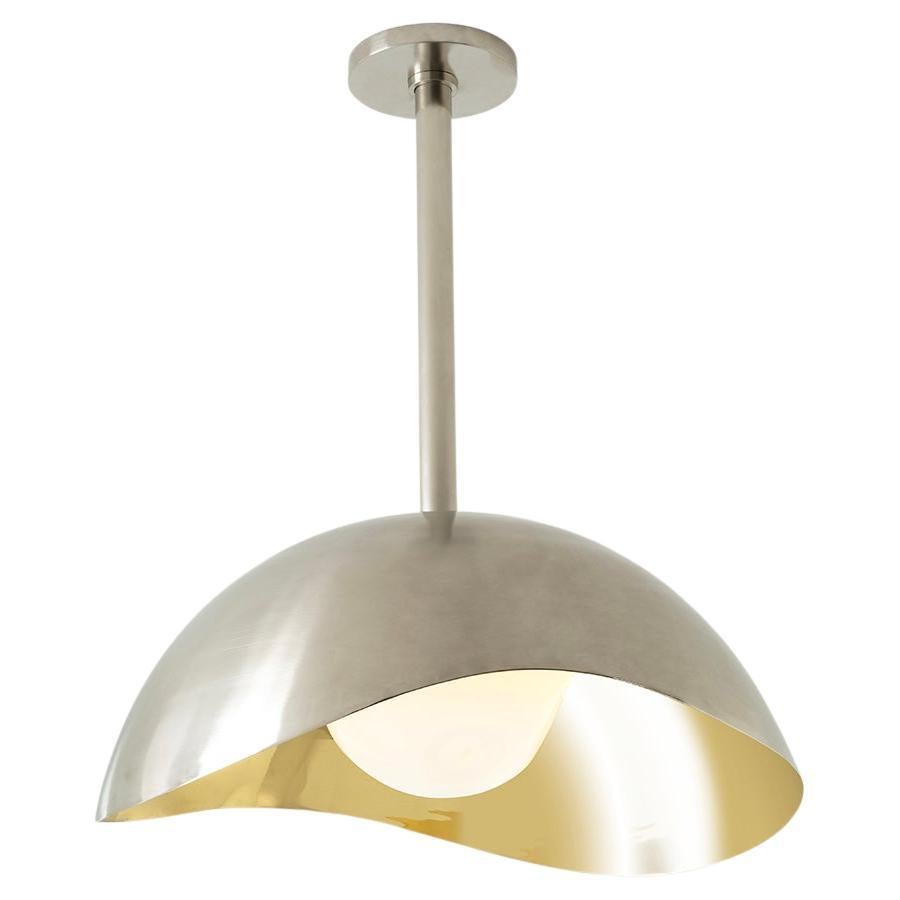 Perla Grande Ceiling Light - Copper Interior and Enamel Exterior For Sale 1