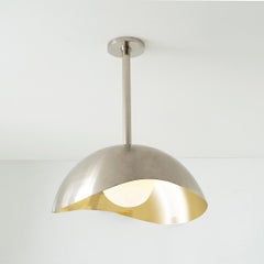 Perla Grande Ceiling Light - Copper Interior and Enamel Exterior
