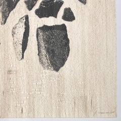 Original handsignierte mexikanische Künstlerin 2004 abstrakte Gravur abstrakte limitierte Auflage