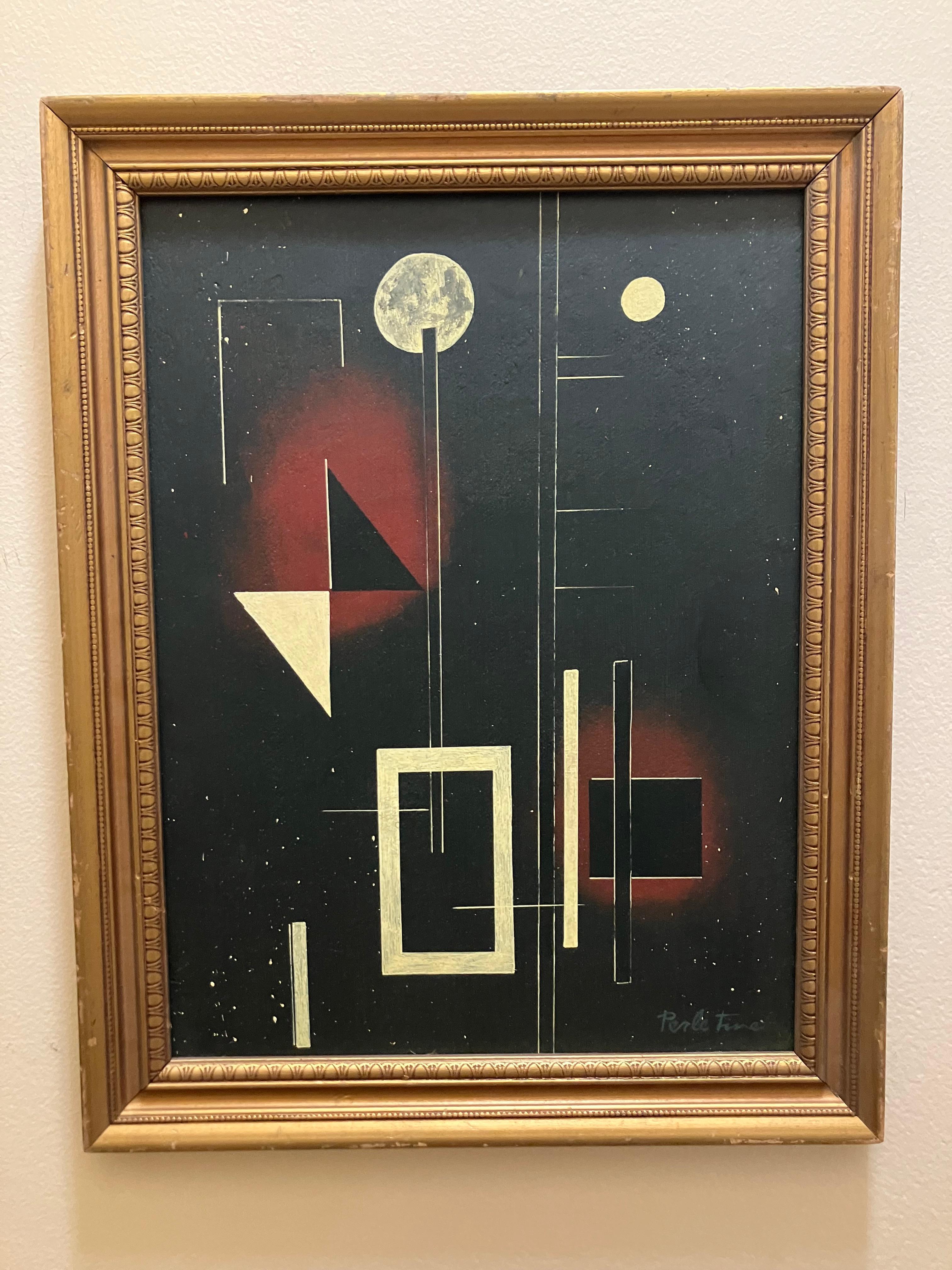 Perle Fine Geometric Abstract For Sale 1