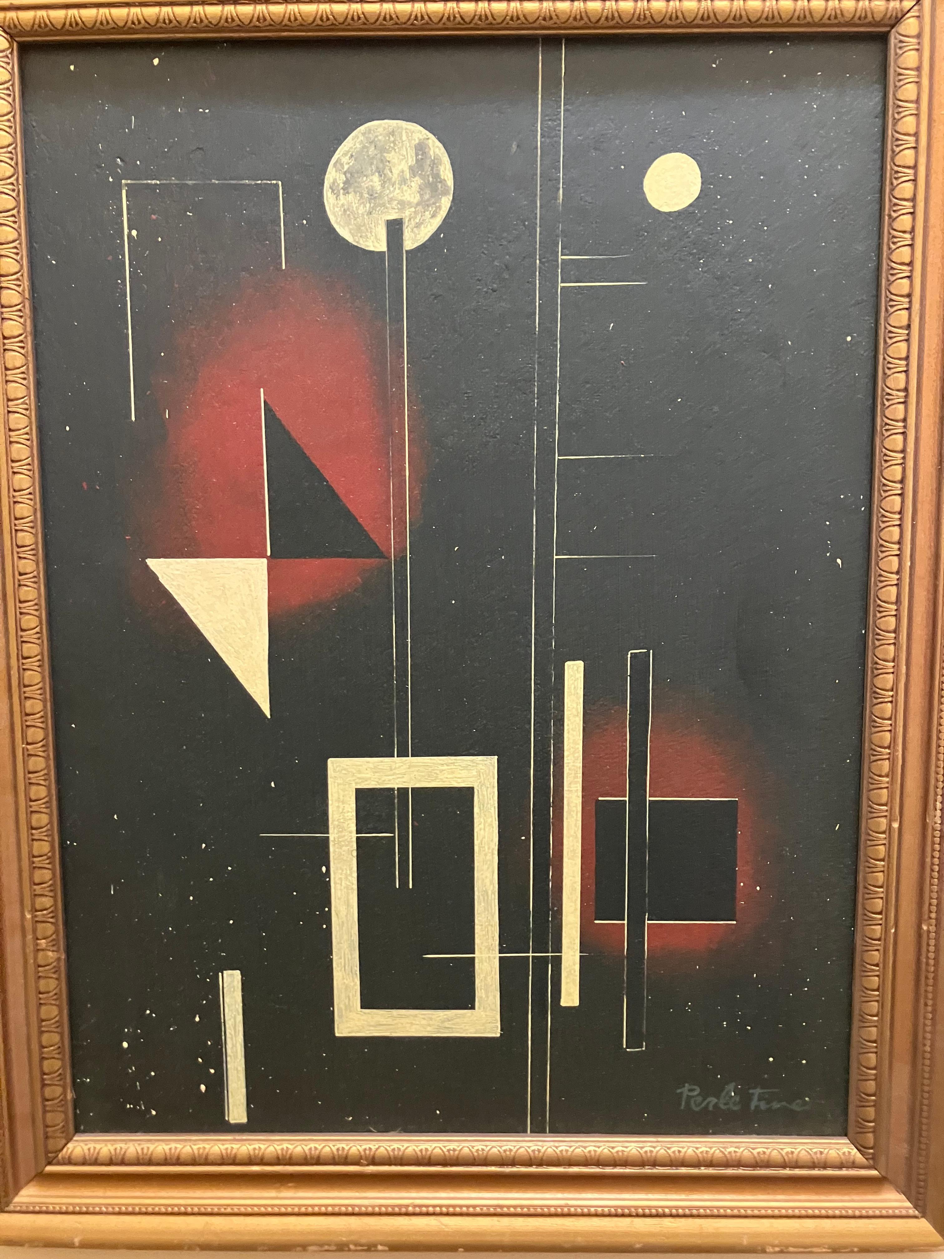 Perle Fine: 1905-1988. Very well listed American abstract and geometric abstract artist. Her high auction result was $57,600 in September 2024. She studied with Hans Hoffman, and was a rare female member of The Club, which included artist, Franz