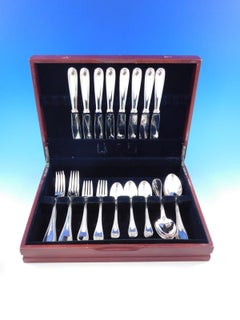 Perles by Christofle Silverplate Flatware Service for 8 Set 40 pieces Dinner