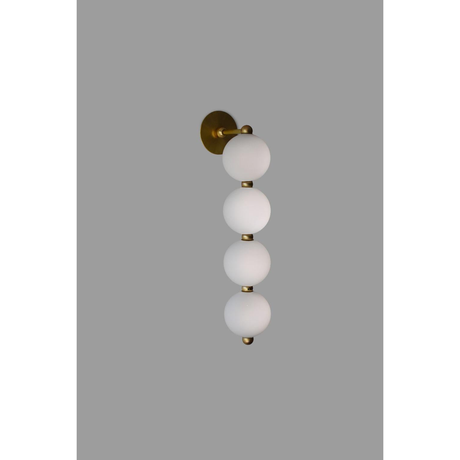 French Perls Earing Wall Light by Ludovic Clément D’armont For Sale