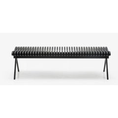 Perlude Oak Bench Large by Caroline Voet