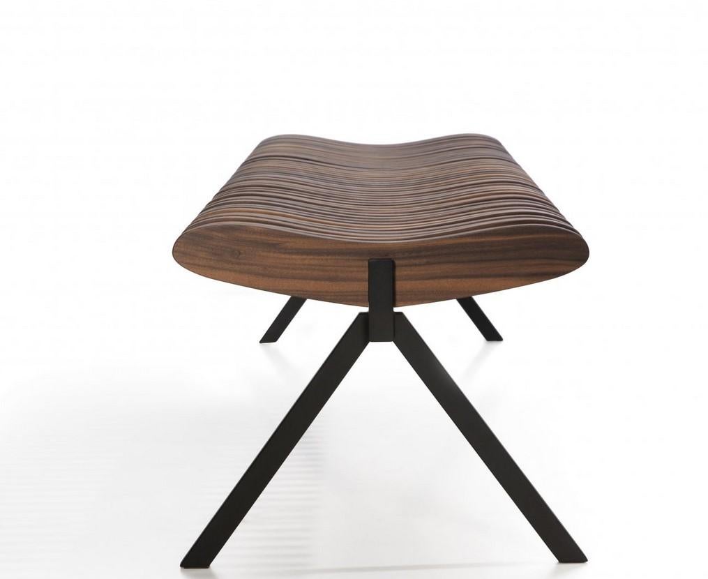 Post-Modern Perlude Walnut Natural Small by Caroline Voet For Sale