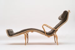 "Pernilla 3" Chaise Lounge by Bruno Mathsson for DUX, Sweden 1970s