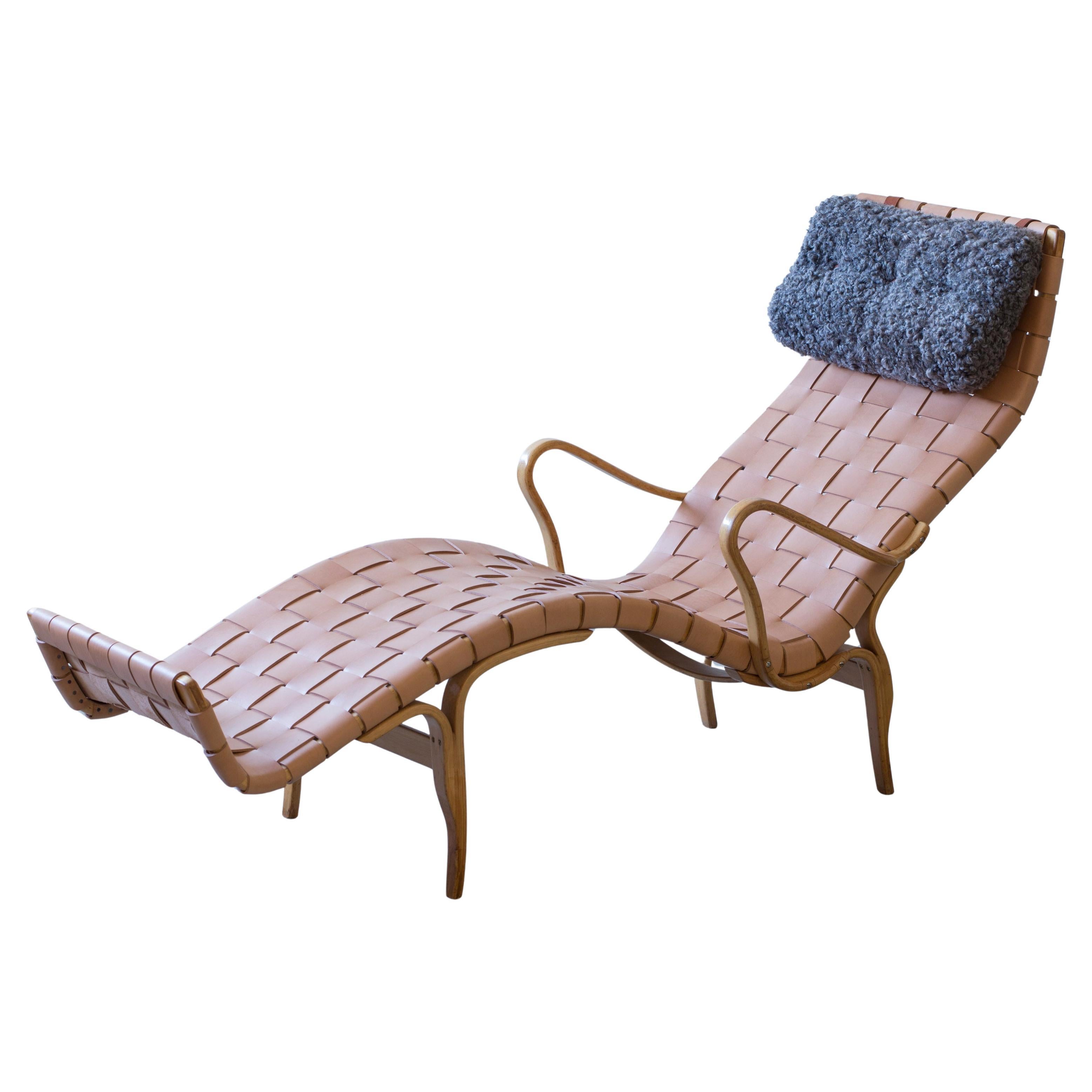 "Pernilla 3" Chaise longue de Bruno Mathsson en vente