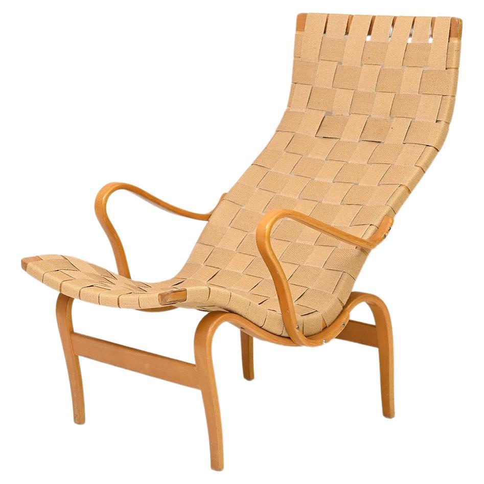 'Pernilla' Armchair Designed by Bruno Mathsson For Sale