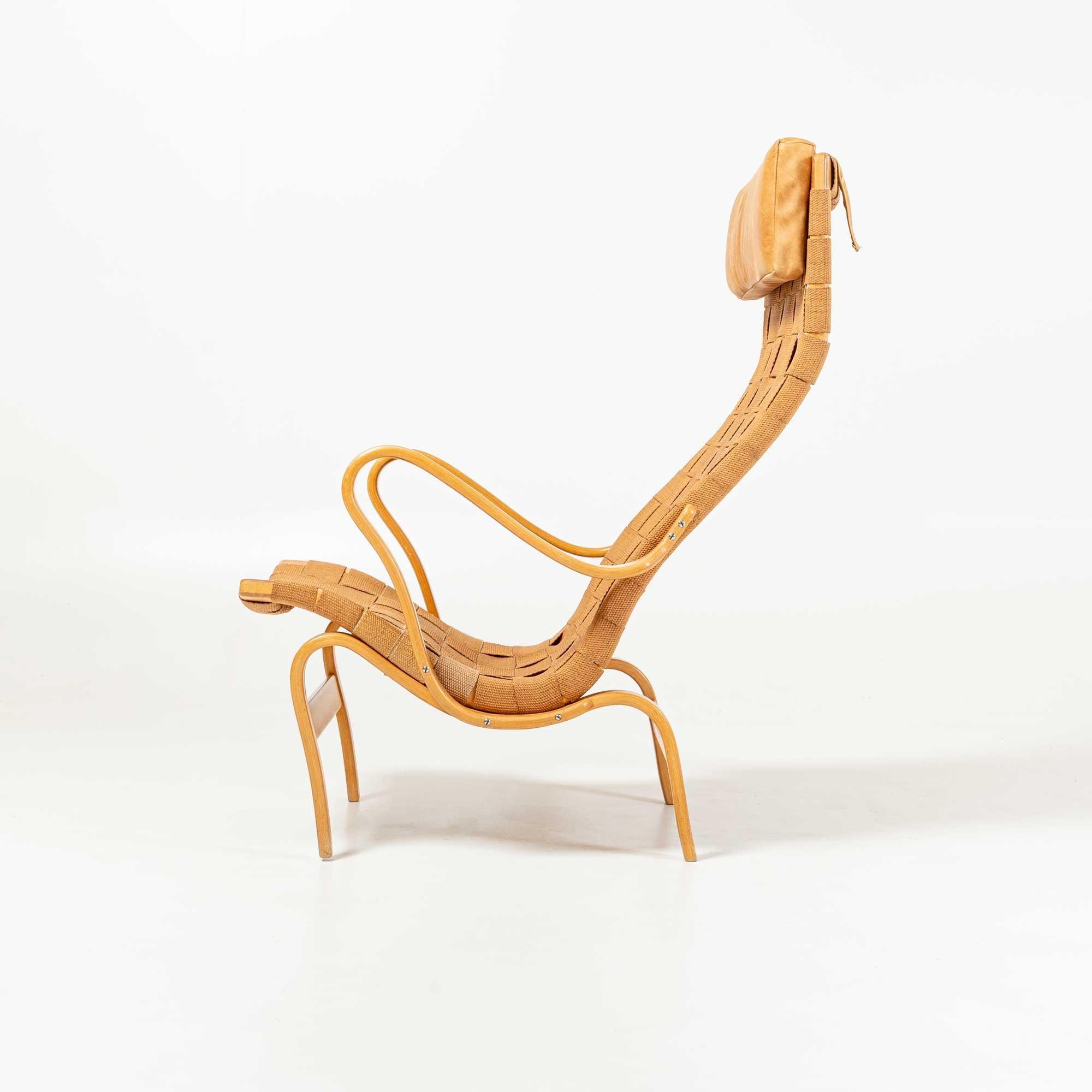 Mid-Century Modern Pernilla High Chair by Bruno Mathsson for Firma Karl Mathsson 1940s For Sale