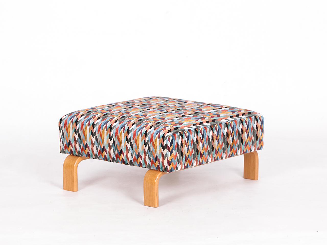 20th Century Pernilla Lounge Arm Chair by Bruno Mathsson for Dux , Sw. 1970s with Foot Stool For Sale