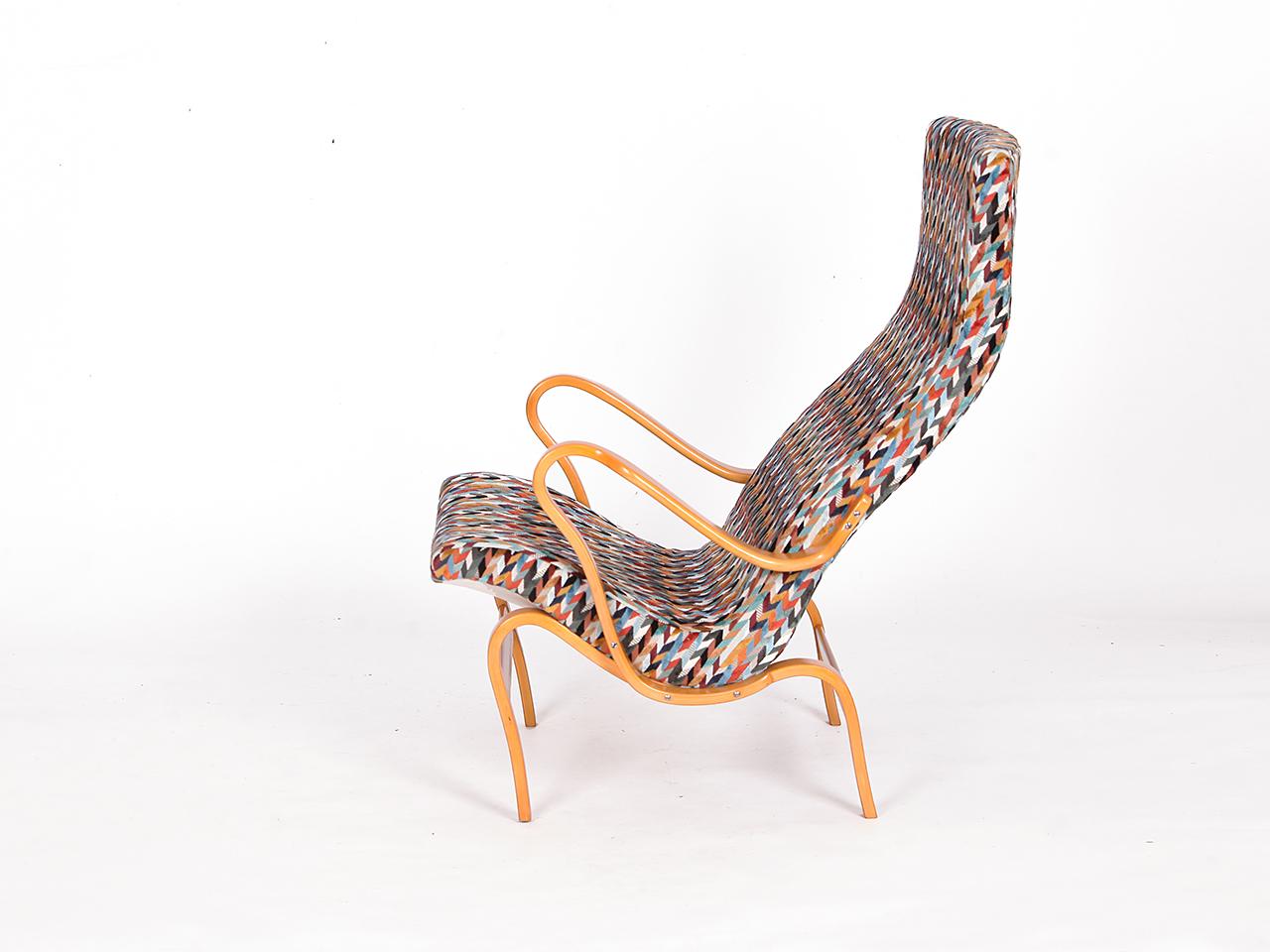 Pernilla Lounge Arm Chair by Bruno Mathsson for Dux , Sweden 1970s For Sale 2