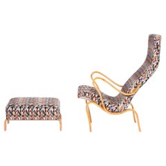 Pernilla Lounge Arm Chair by Bruno Mathsson for Dux , Sweden 1970s