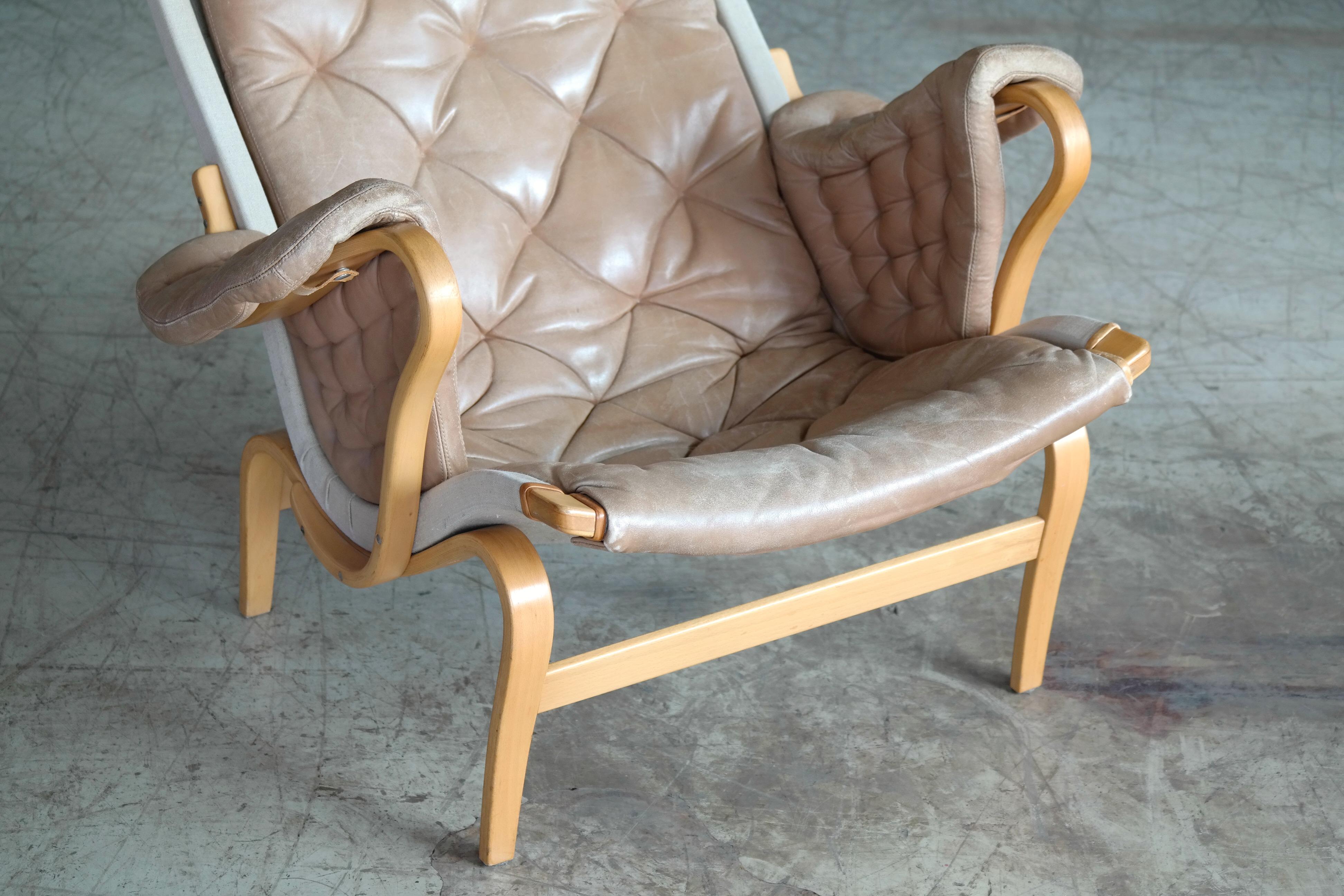 camel color leather chair