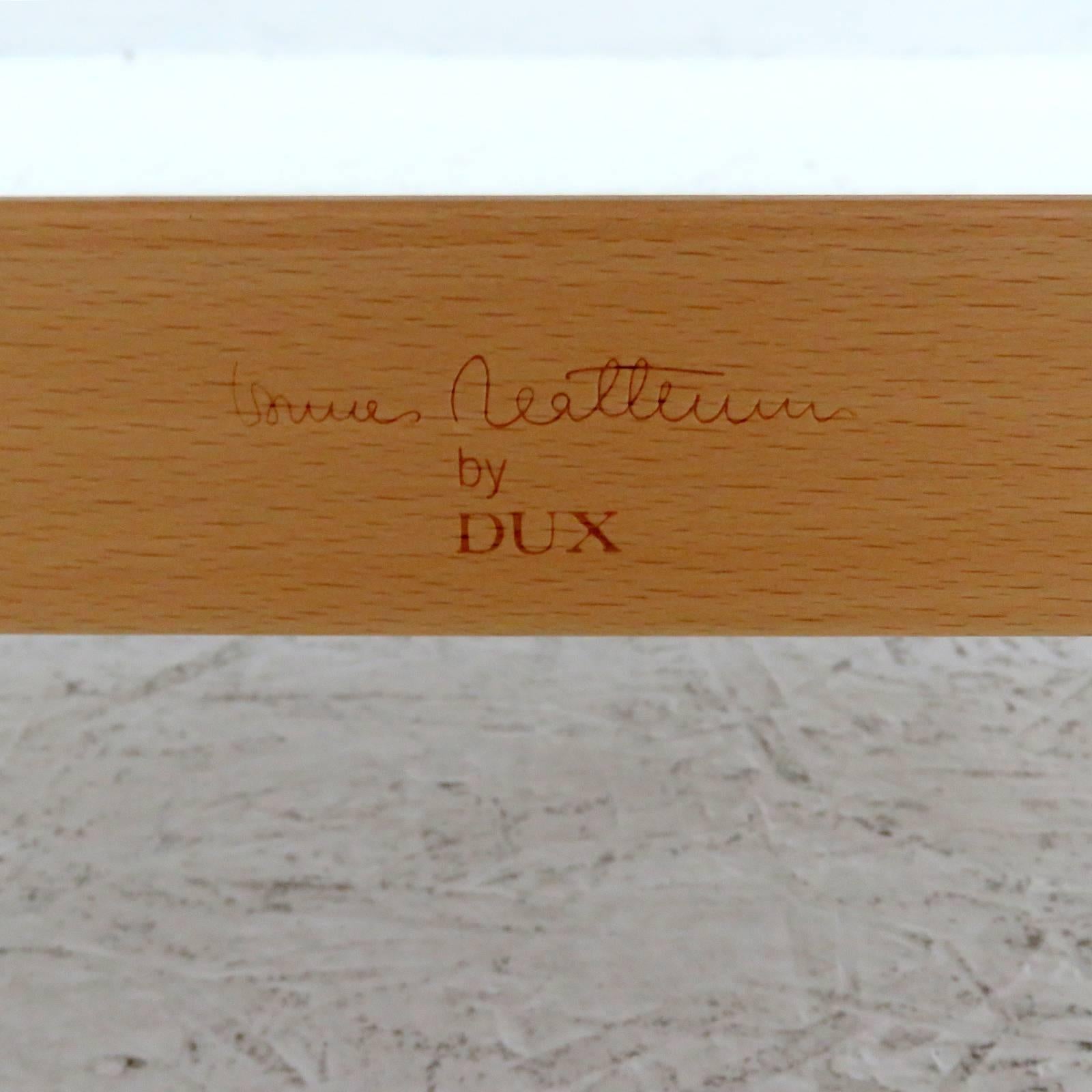 Pernilla Lounge Chair with Ottoman by Bruno Mathsson for DUX 1