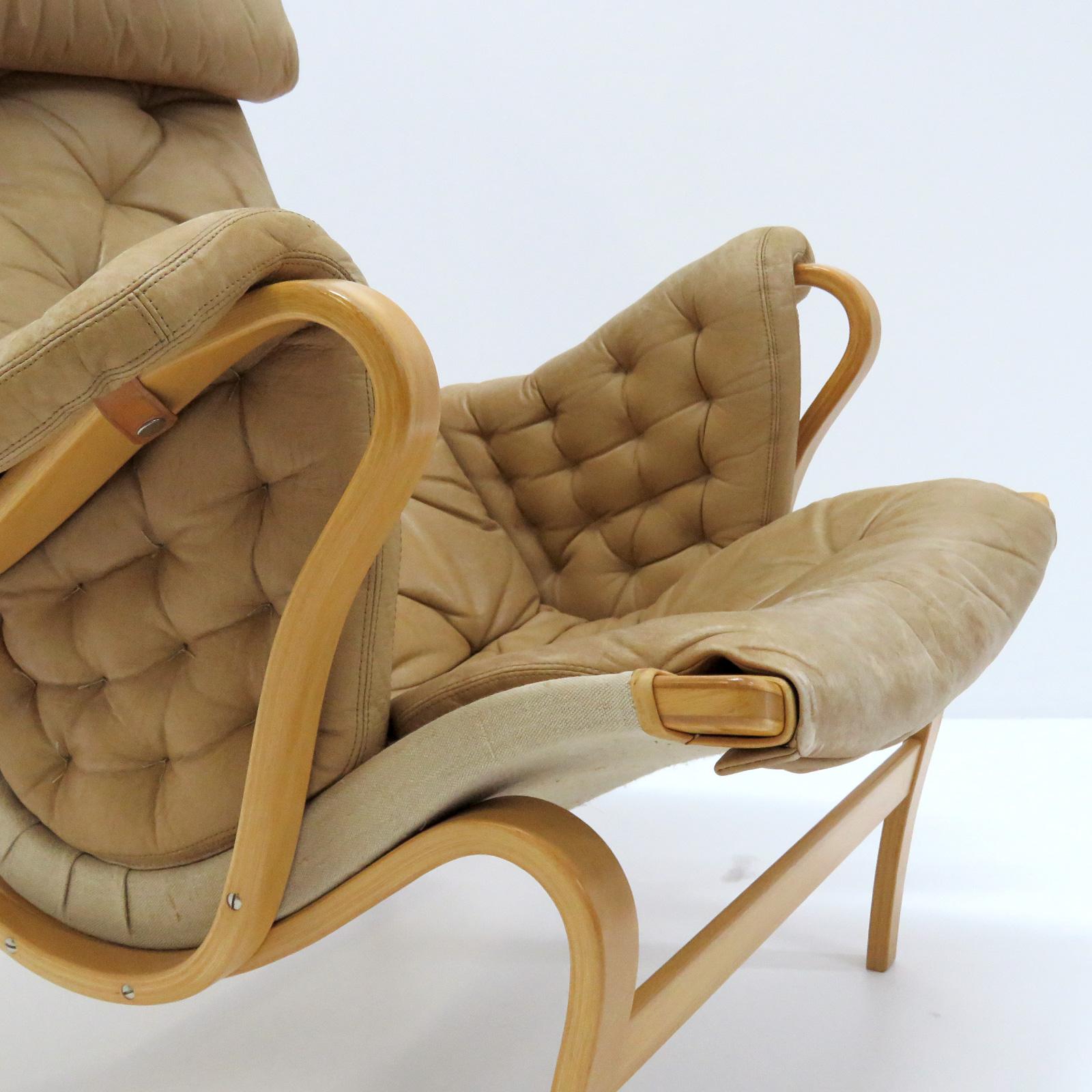 Pernilla Lounge Chairs by Bruno Mathsson for DUX 2