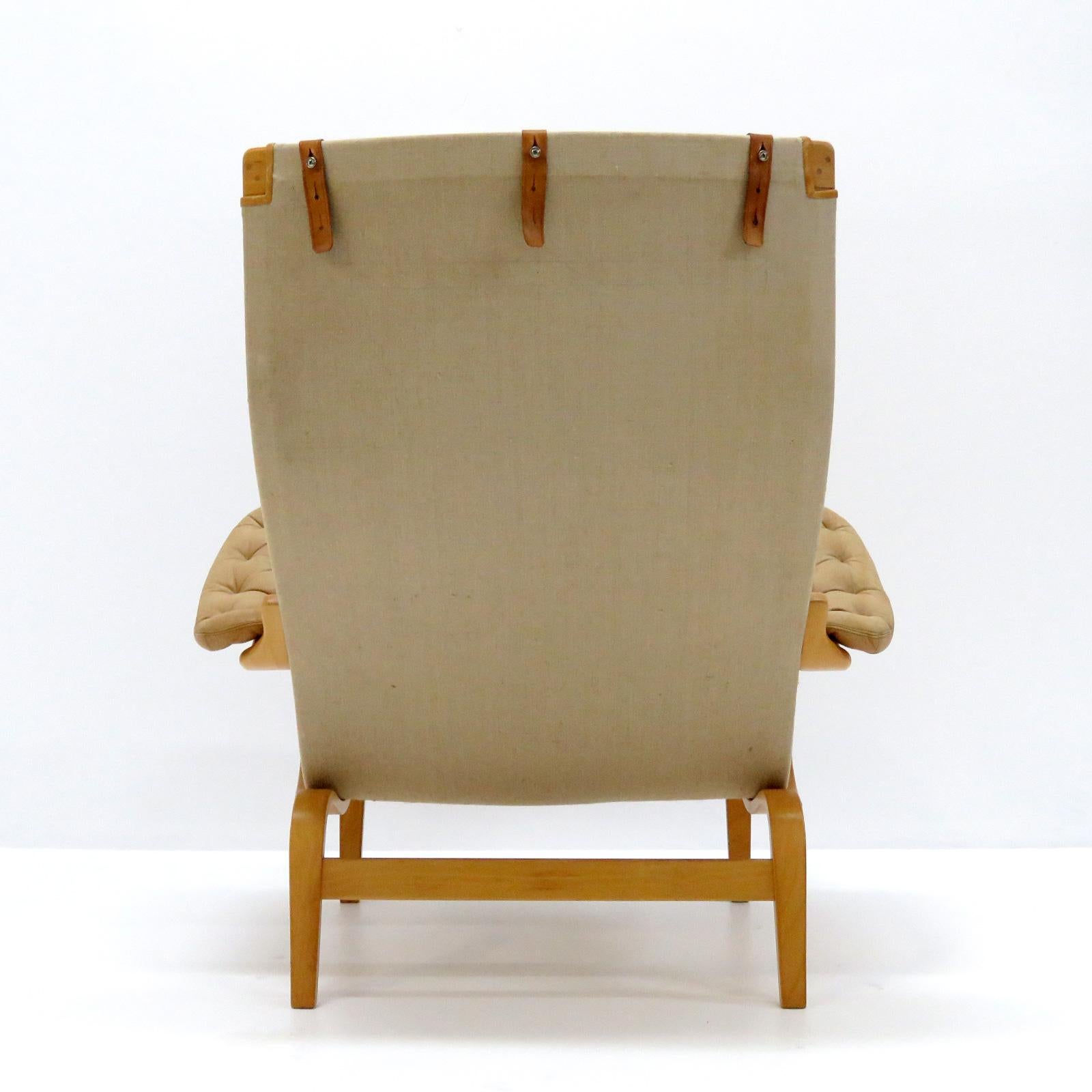 Late 20th Century Pernilla Lounge Chairs by Bruno Mathsson for DUX