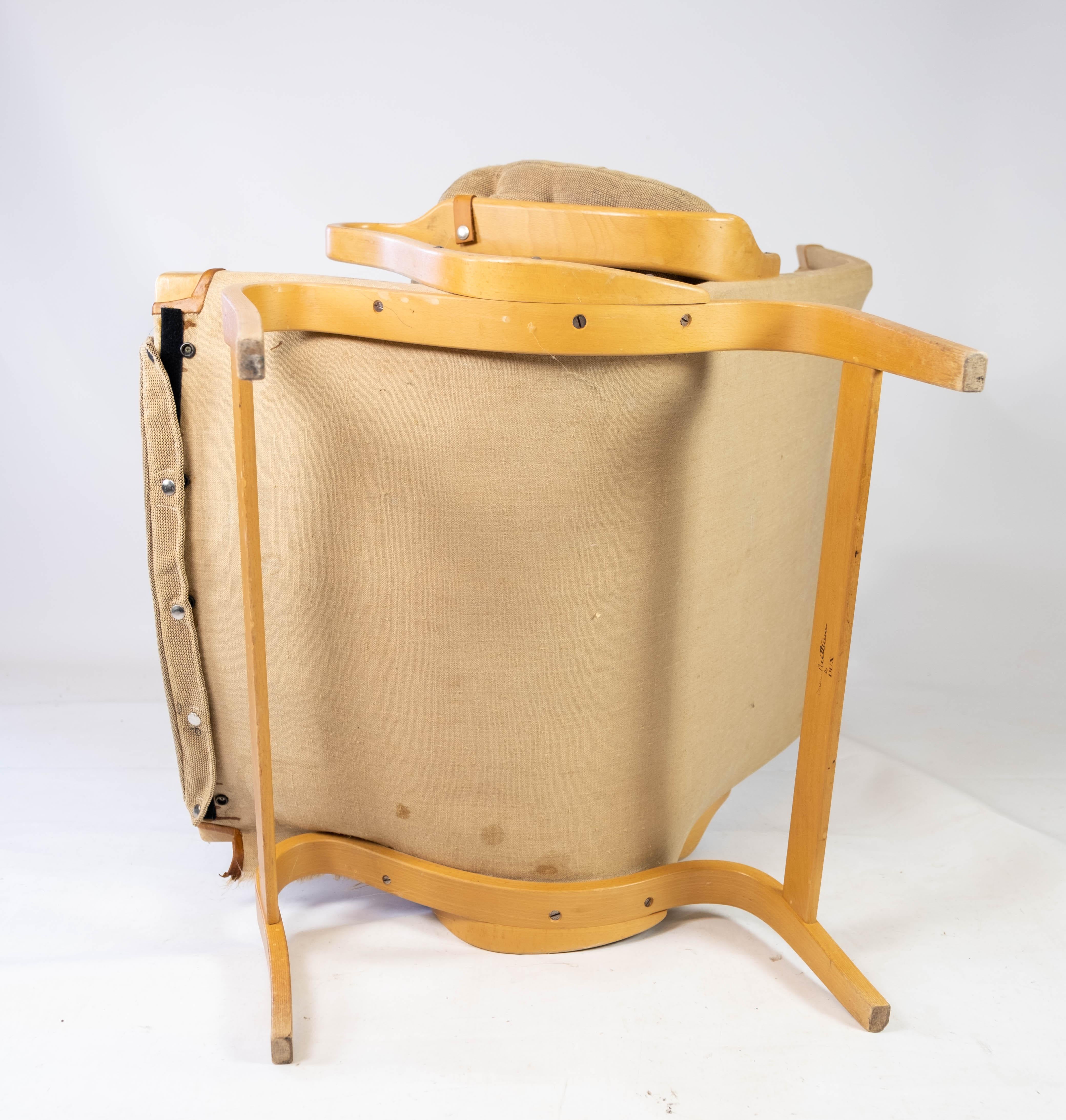 Easy Chair Pernille entworfen von Bruno Mathsson Hergestellt von DUX Ab 1960er Jahre im Angebot 6