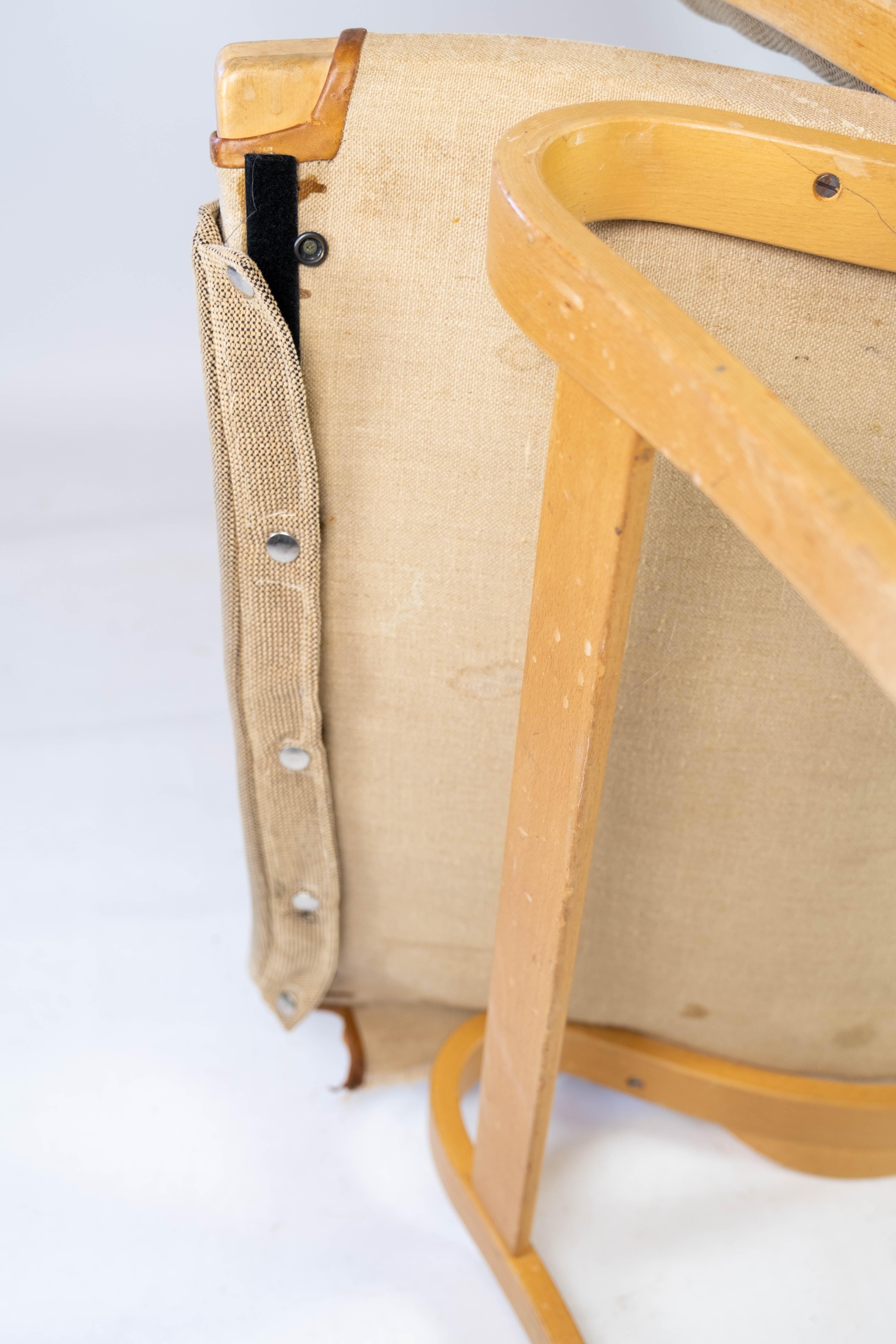 Easy Chair Pernille entworfen von Bruno Mathsson Hergestellt von DUX Ab 1960er Jahre im Angebot 7