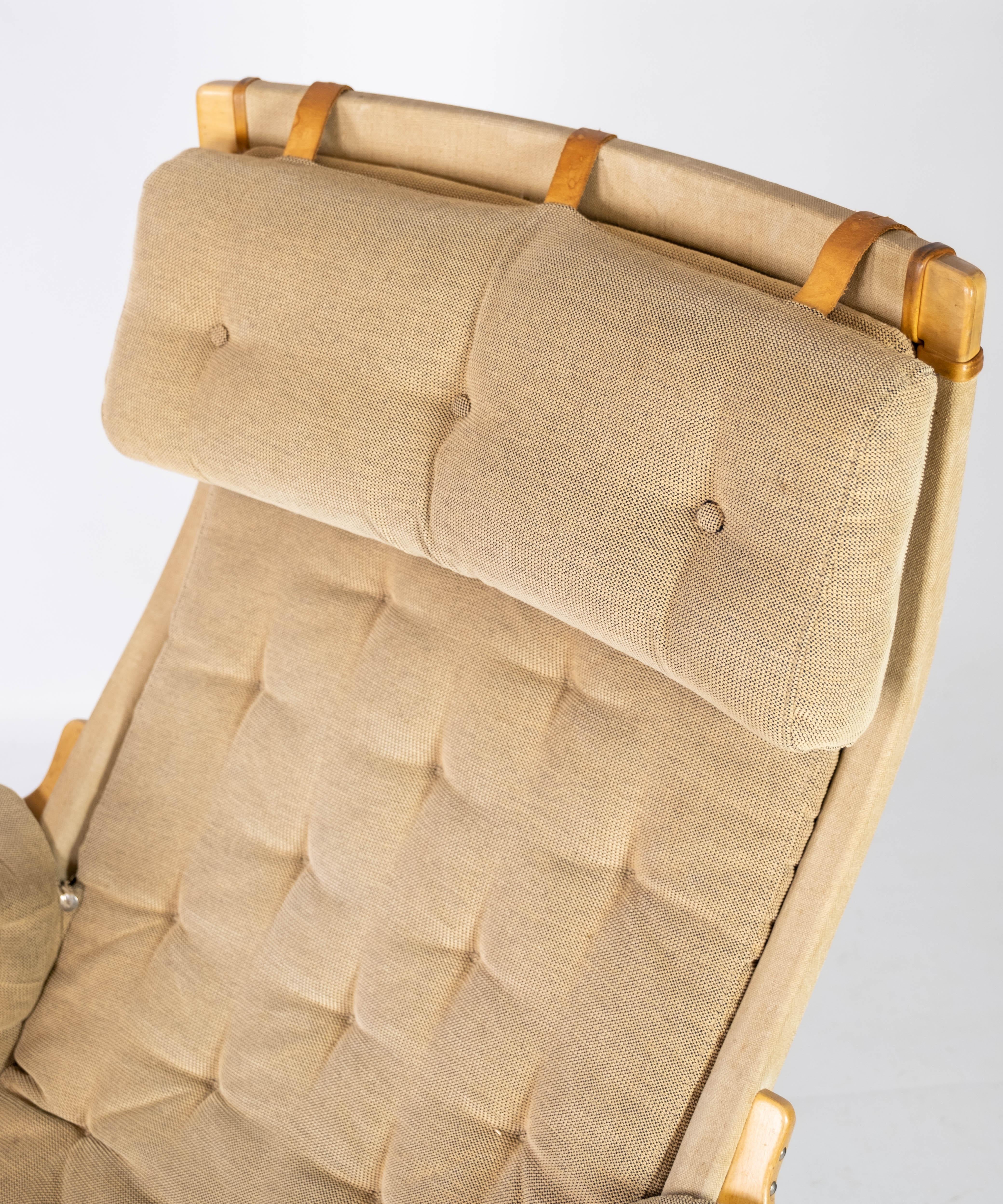 Easy Chair Pernille entworfen von Bruno Mathsson Hergestellt von DUX Ab 1960er Jahre (Moderne der Mitte des Jahrhunderts) im Angebot