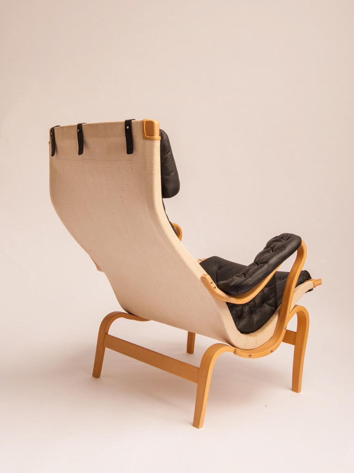 Mid-20th Century Pernille Lounge chair by Bruno Mathsson