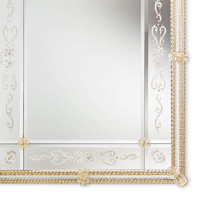 Italian Perouse Mirror For Sale
