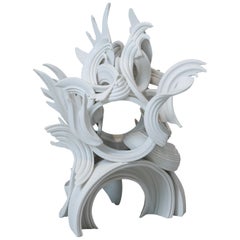 Perpetual IV, a Unique Porcelain Ceramic Sculpture by Jo Taylor