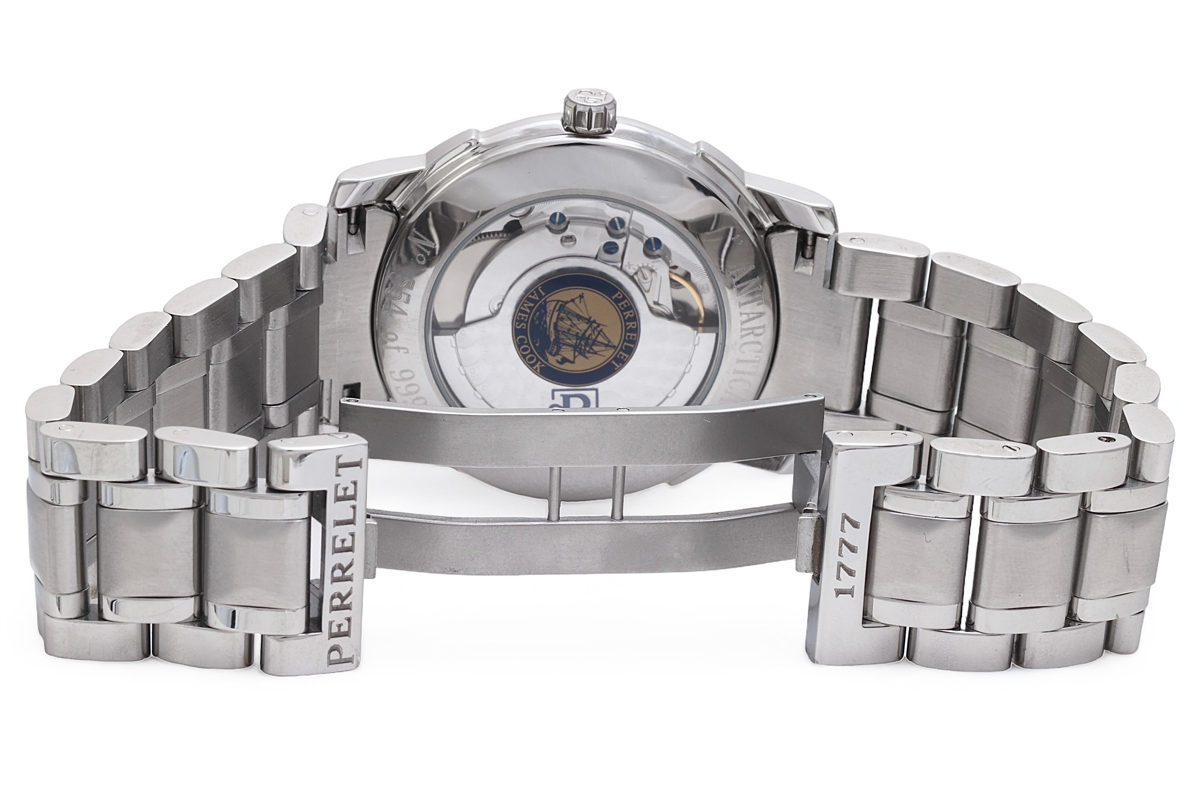 Montre-bracelet Perrelet Antartica James Cook Limited Edition en vente 6