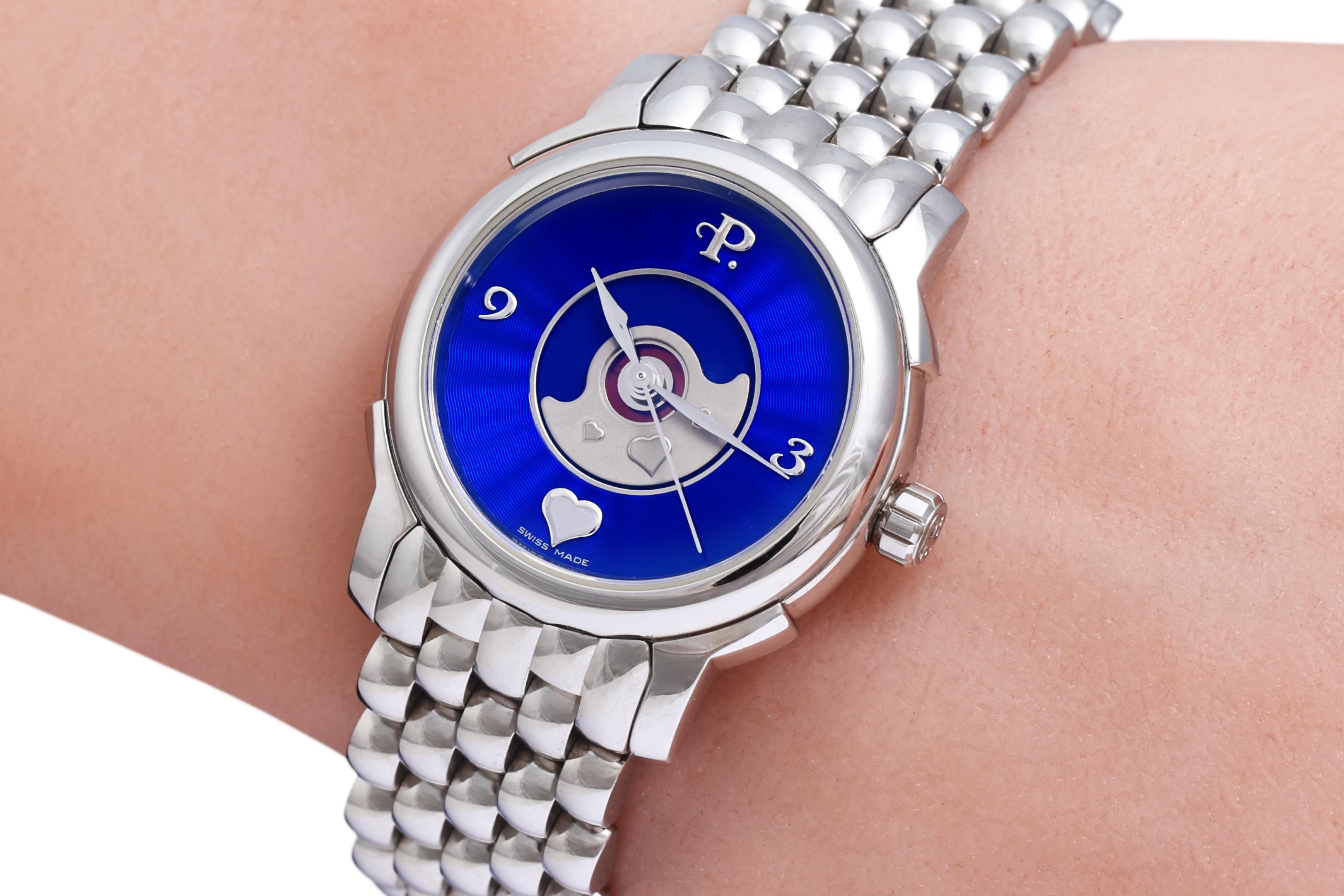 Perrelet Double Automatic Rotor Lady Coeur Wrist Watch BNIB For Sale 11
