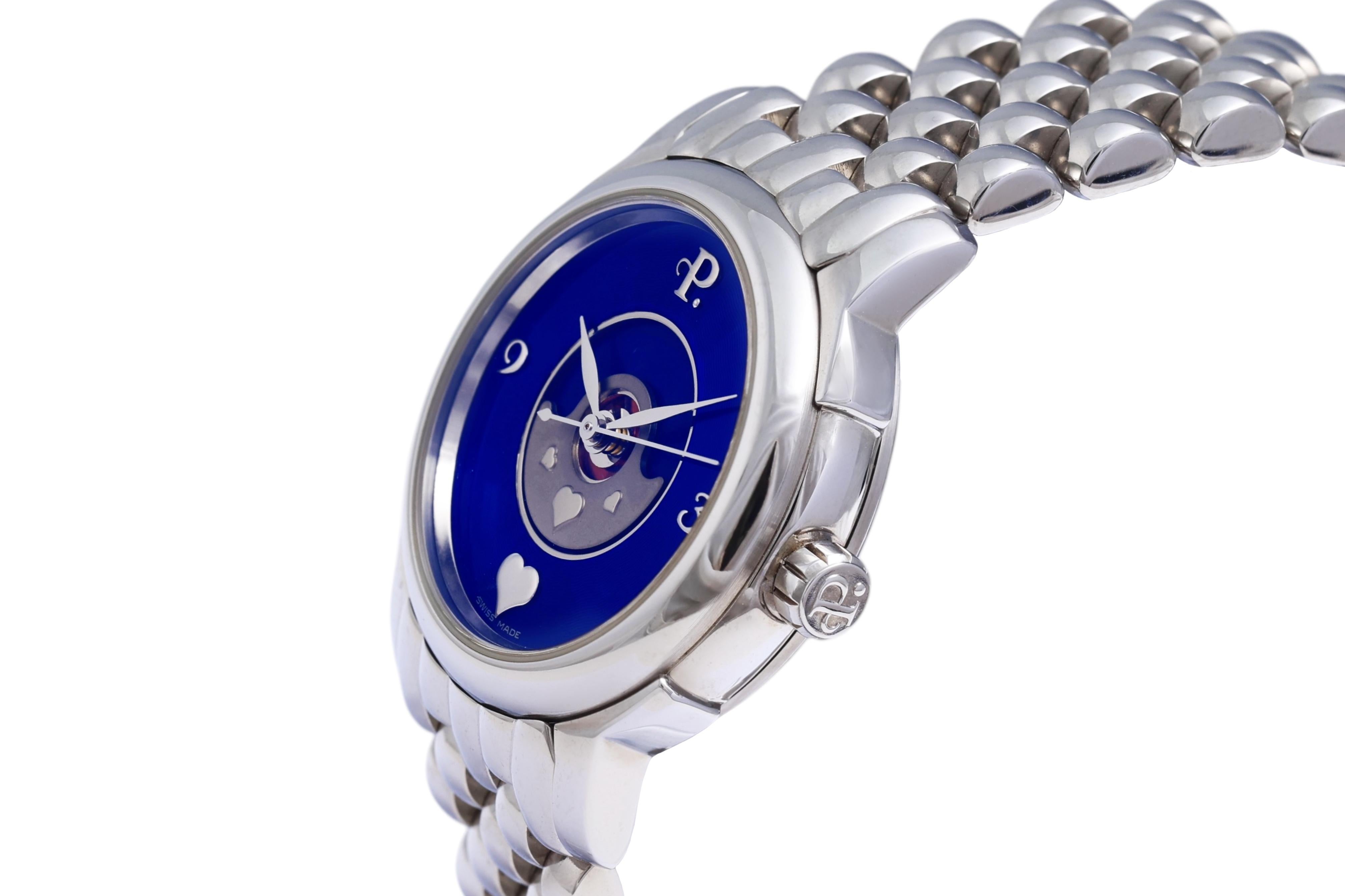 Modern Perrelet Double Automatic Rotor Lady Coeur Wrist Watch BNIB For Sale