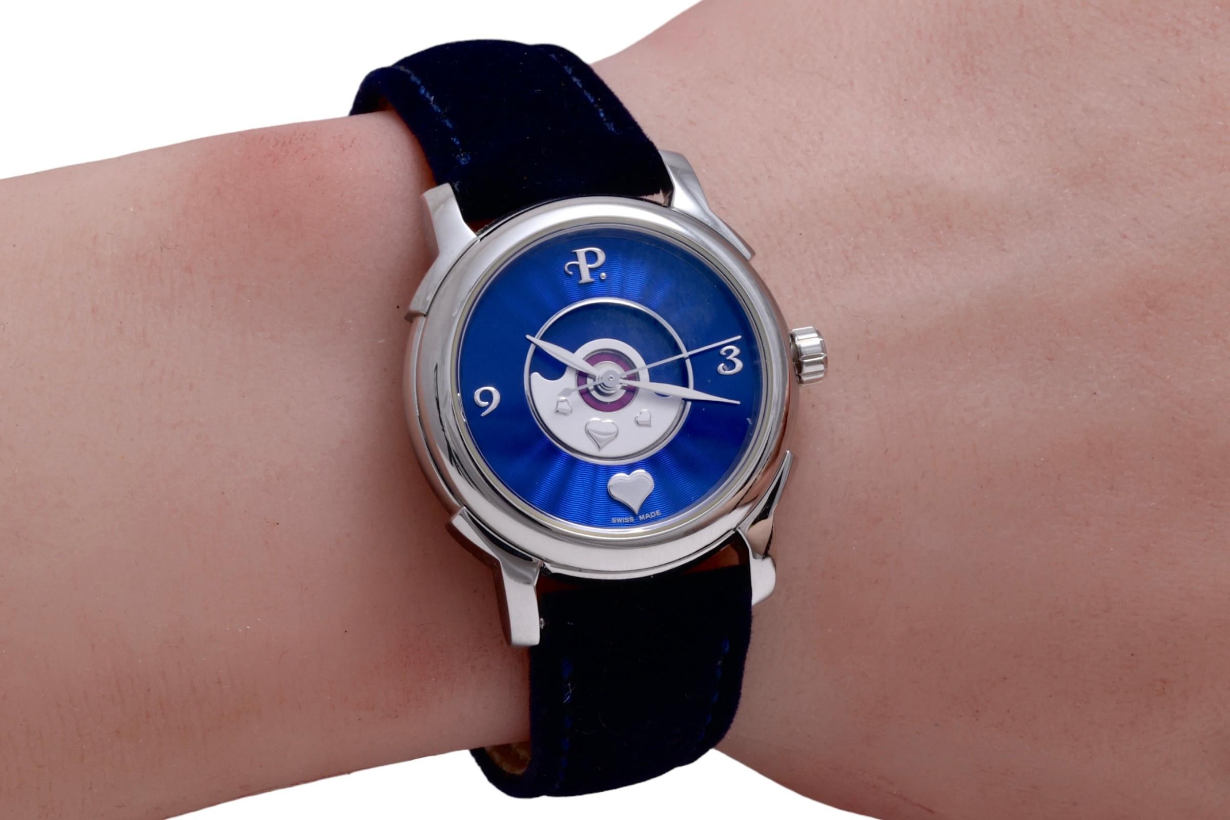Perrelet Lady Coeur Montre-bracelet automatique, neuve dans sa boîte en vente 11