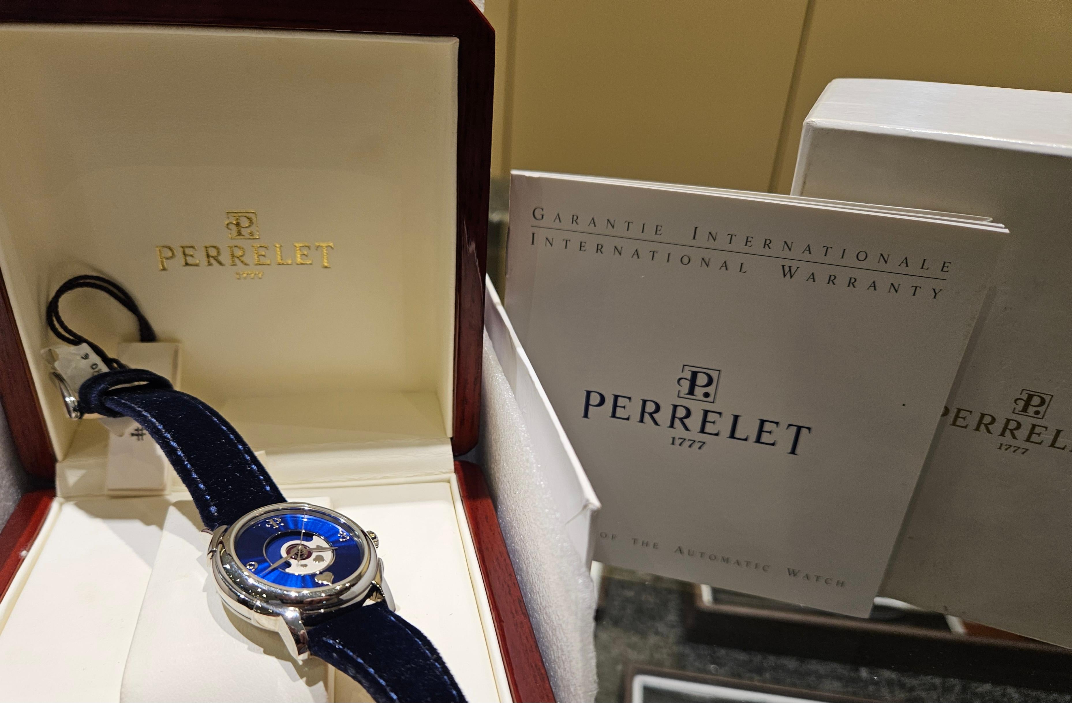 Perrelet Lady Coeur Montre-bracelet automatique, neuve dans sa boîte en vente 14