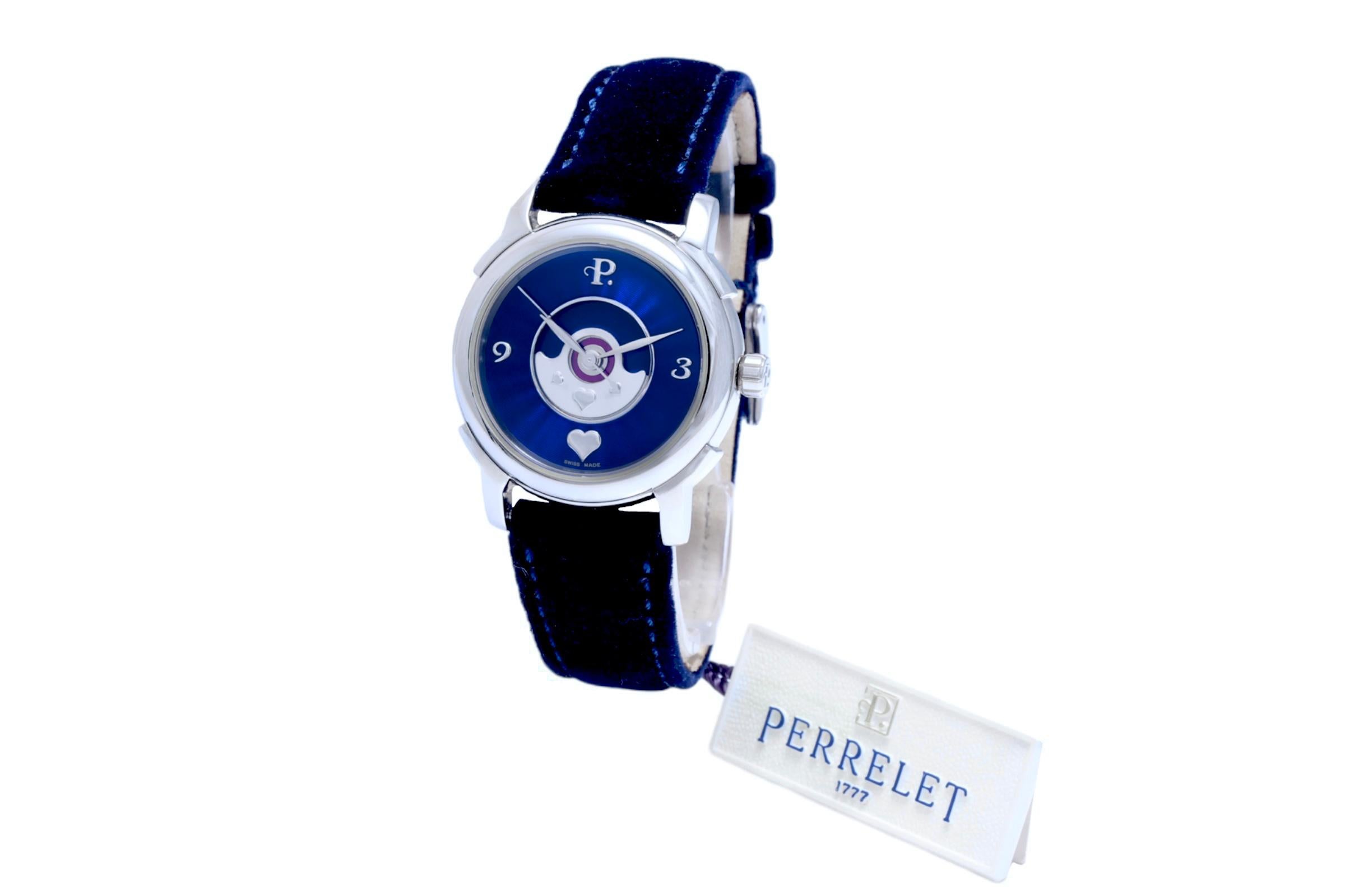 Perrelet Lady Coeur Montre-bracelet automatique, neuve dans sa boîte Pour femmes en vente