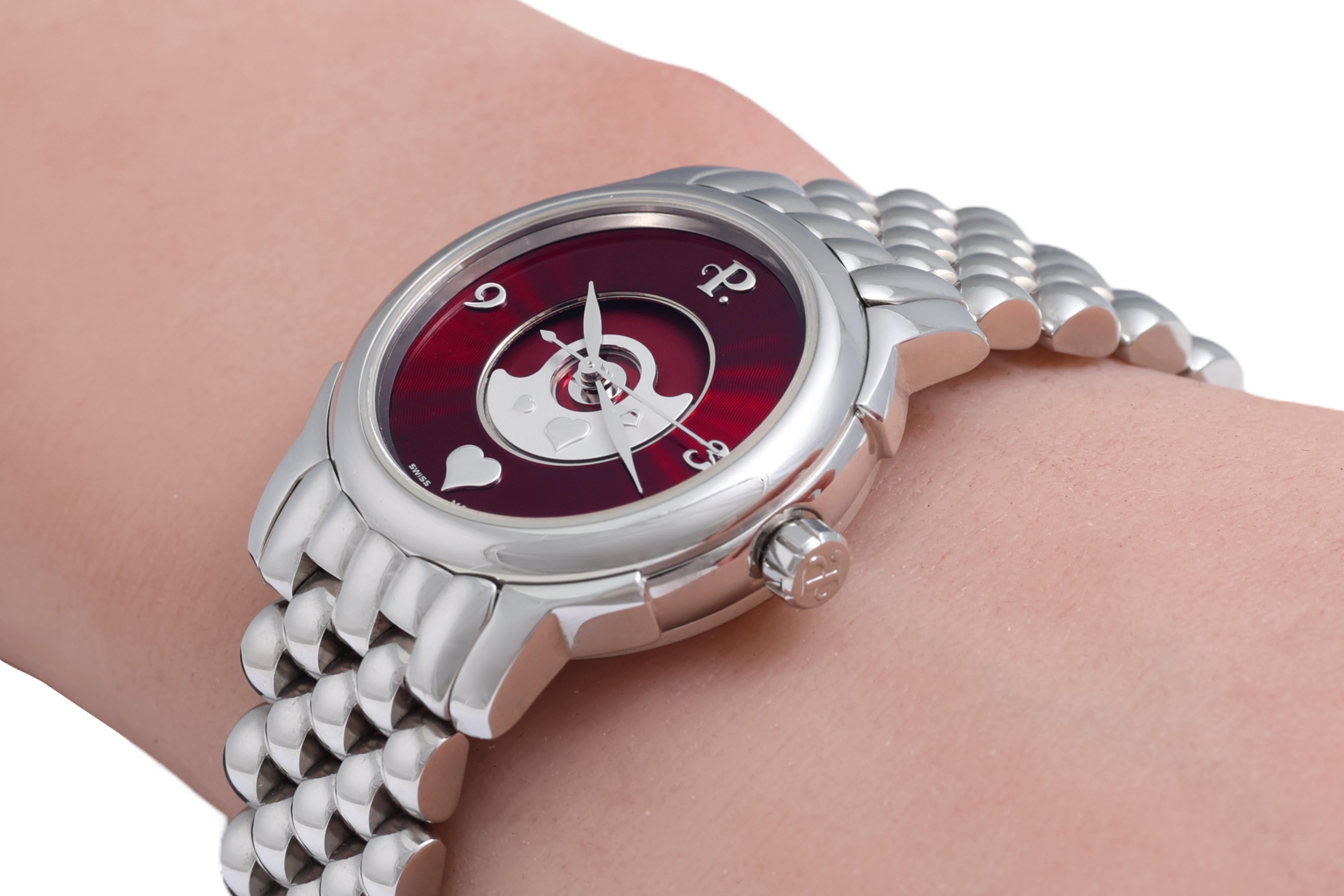 Perrelet Lady Coeur Double Rotor Automatic Wrist Watch, Inventor of Automatic For Sale 10