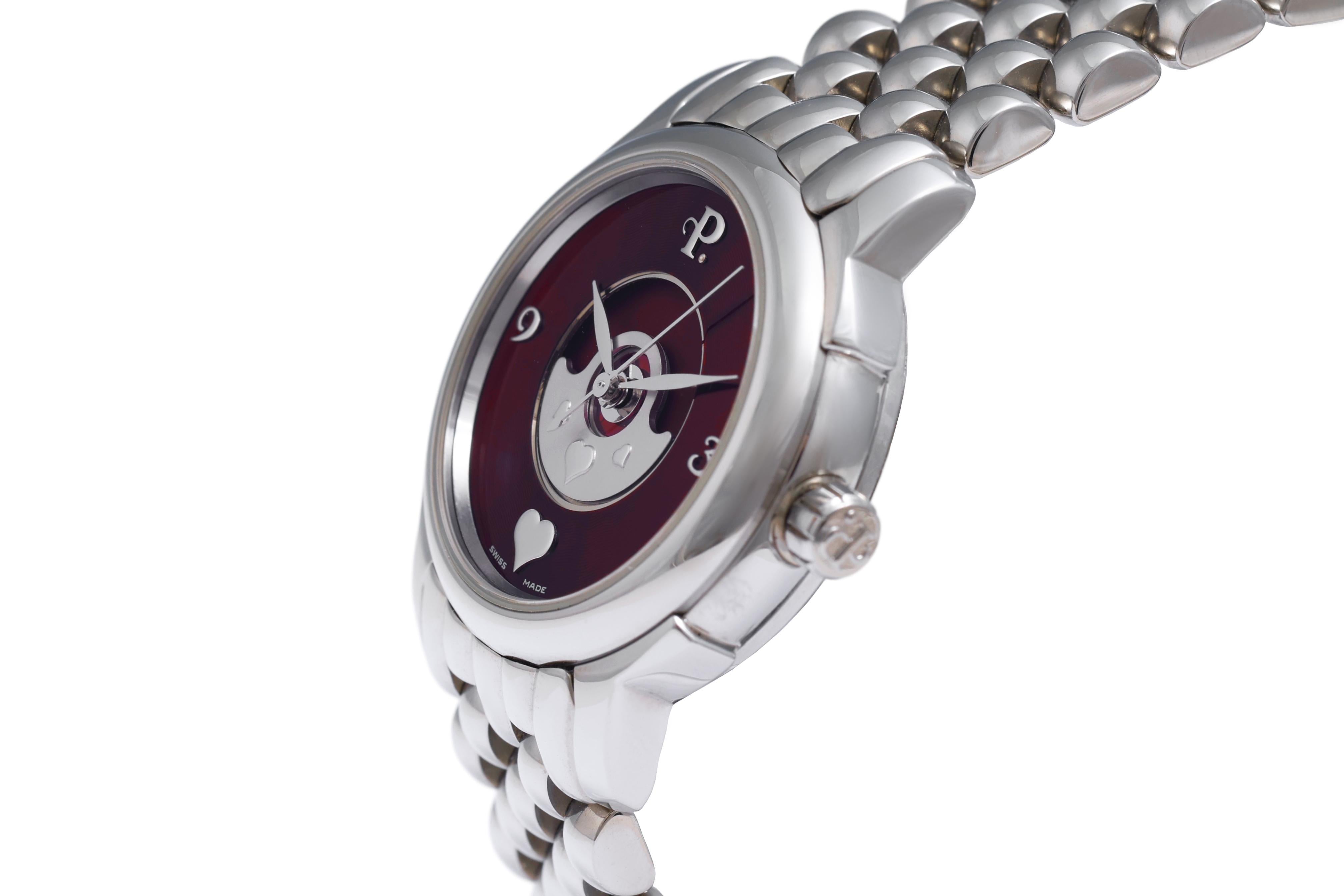 Perrelet Lady Coeur Double Rotor Automatic Wrist Watch, Inventor of Automatic For Sale 1