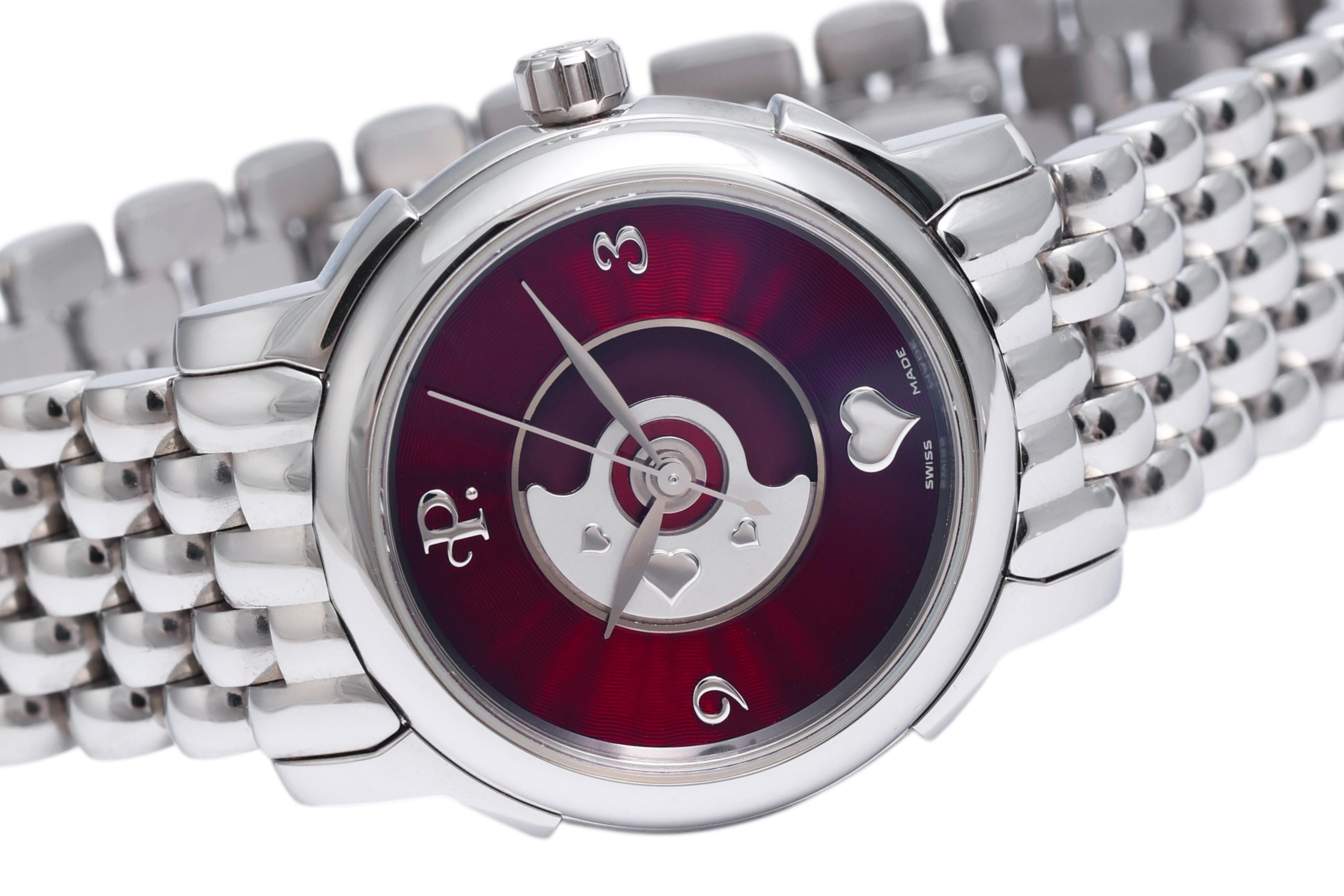 Perrelet Lady Coeur Double Rotor Automatic Wrist Watch, Inventor of Automatic For Sale 2
