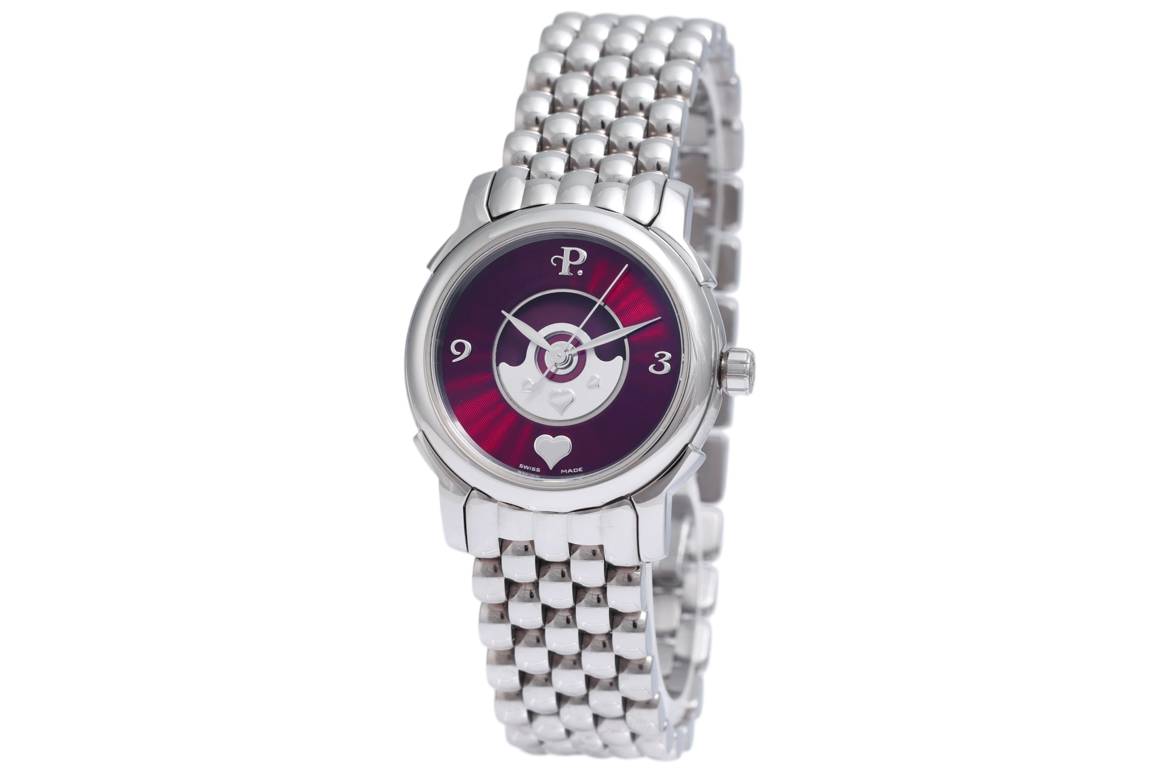 Perrelet Lady Coeur Double Rotor Automatic Wrist Watch, Inventor of Automatic For Sale 3