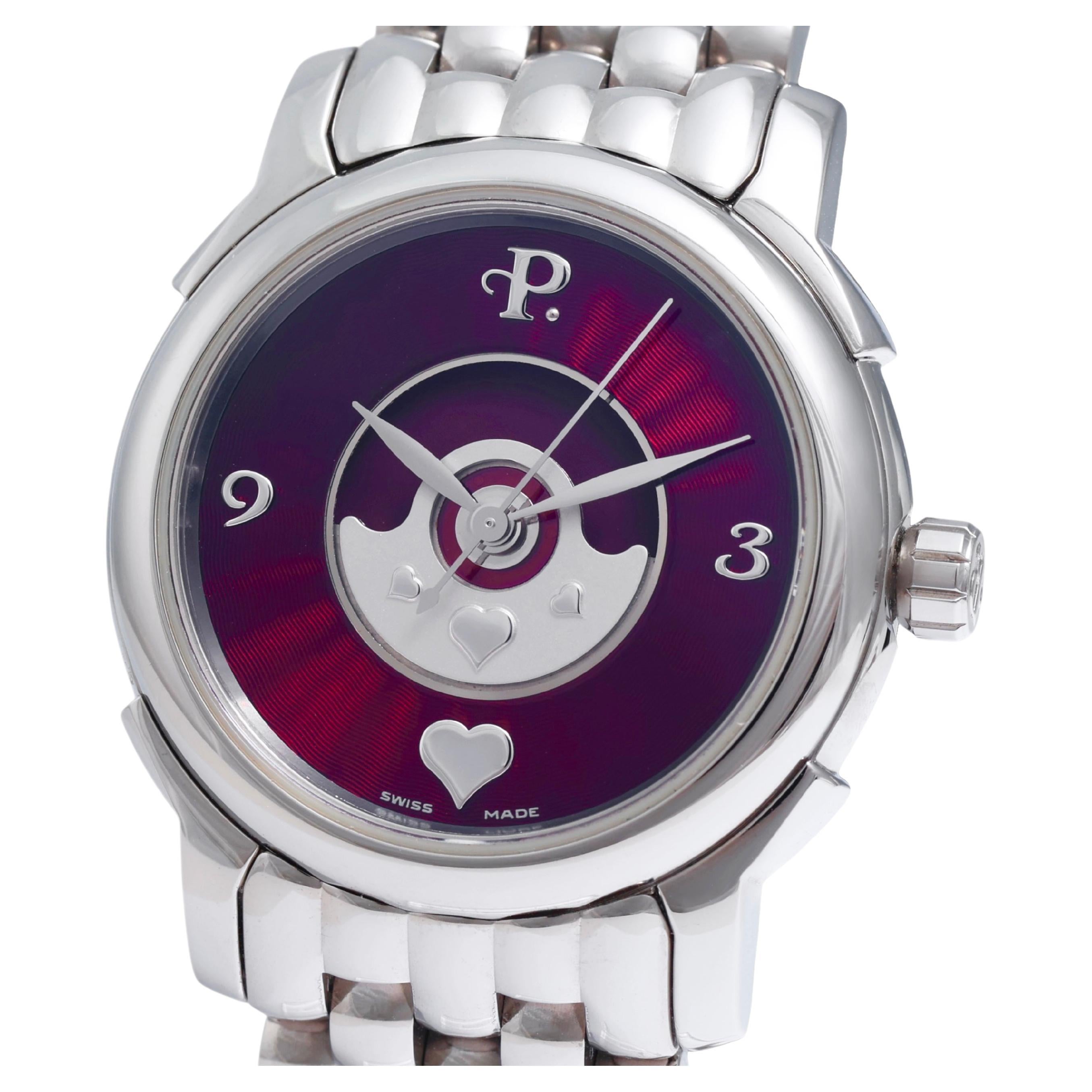 Perrelet Lady Coeur Double Rotor Automatic Wrist Watch, Inventor of Automatic For Sale