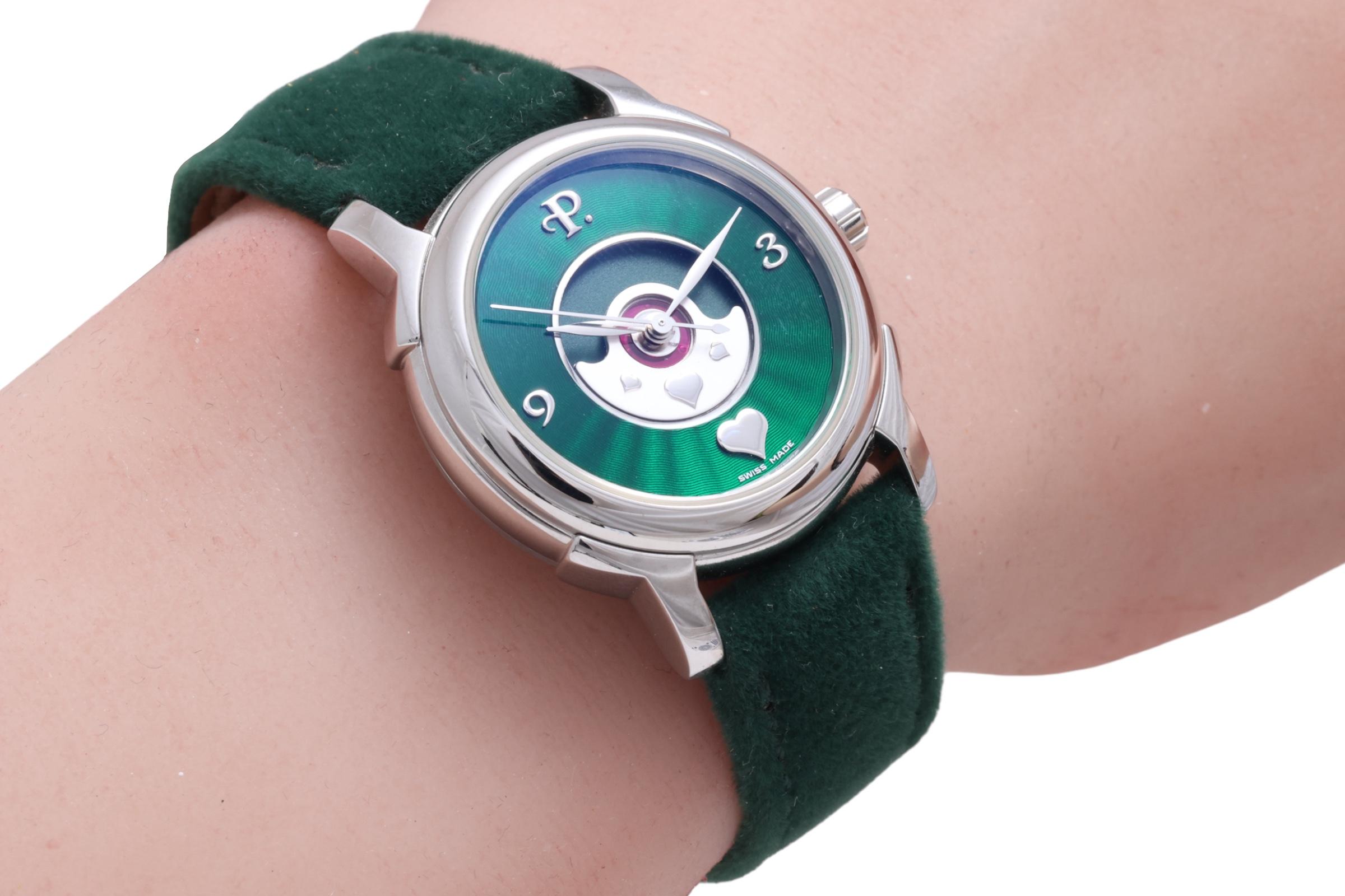 Moderno Orologio da polso Perrelet Lady Coeur, carica automatica, nuovo di zecca con scatola & garanzia in vendita