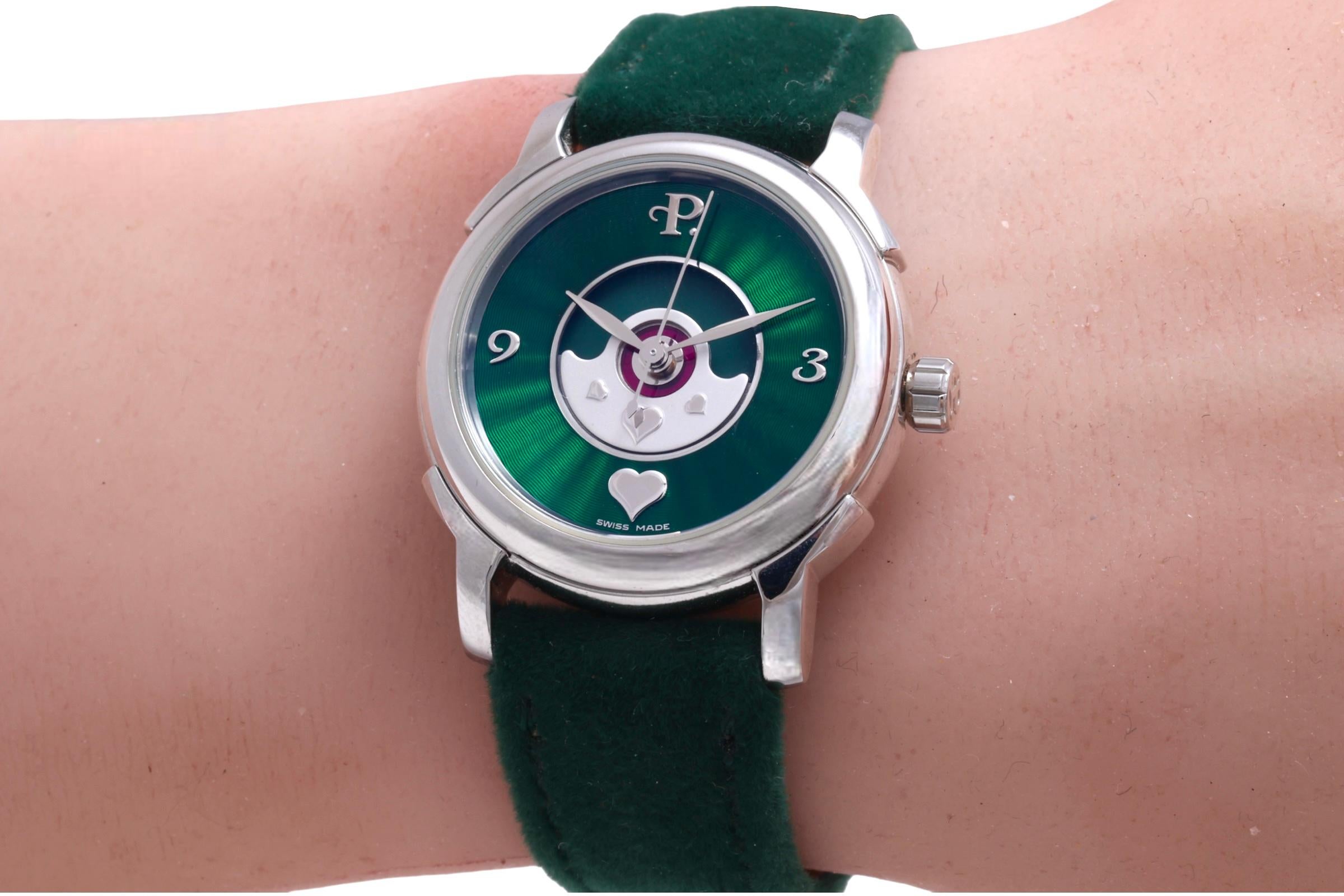 Orologio da polso Perrelet Lady Coeur, carica automatica, nuovo di zecca con scatola & garanzia in vendita 2